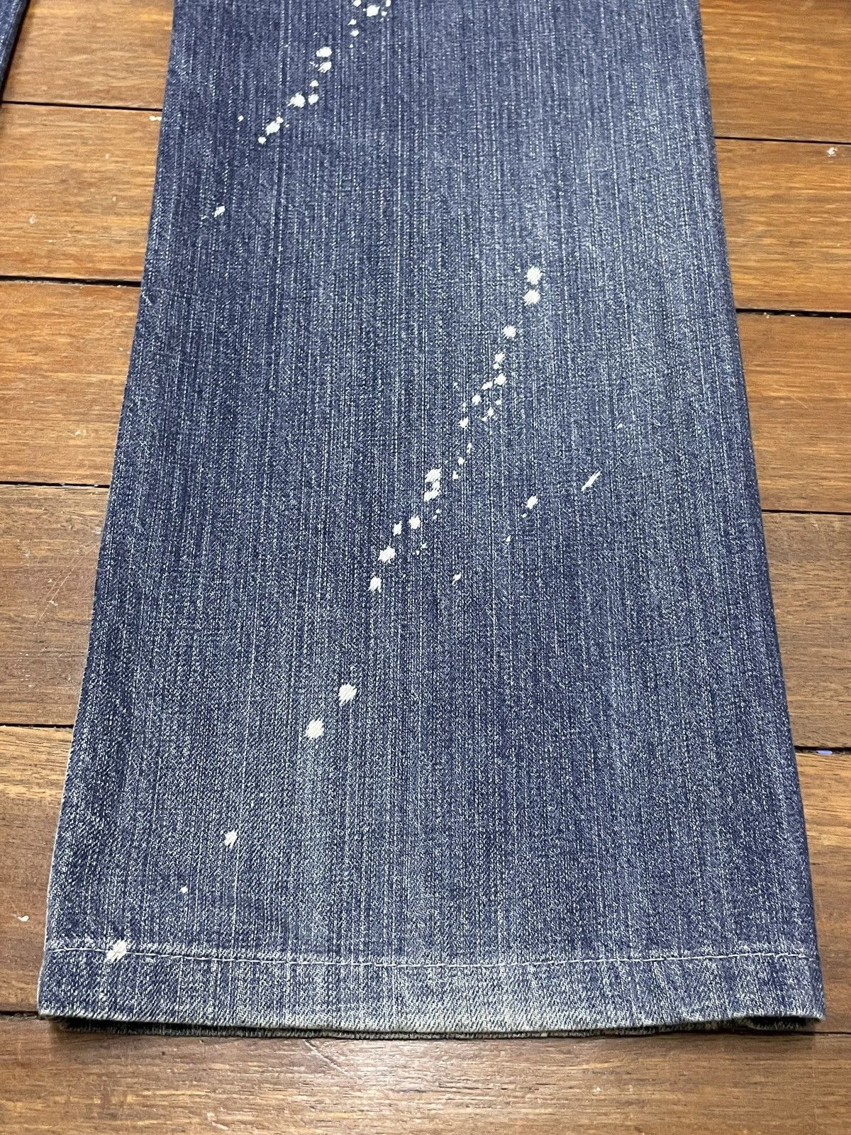 If Six Was Nine Rare Design Vintage Japanese Brand Sabi Sabi Jeans 2000s Size US 31 - 8 Thumbnail