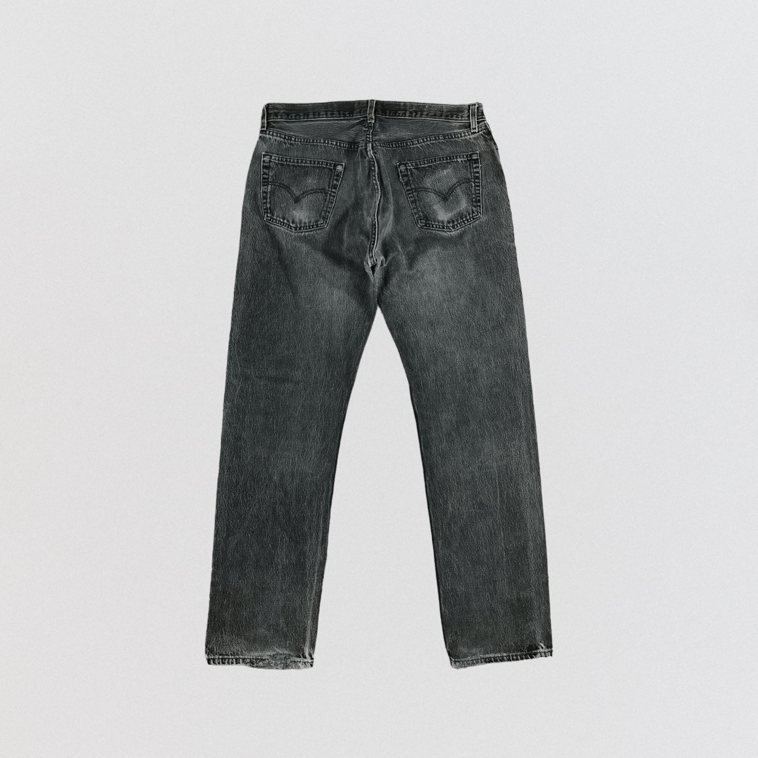 Levi's 90s Vintage Levis 501 Earth Tone Jeans-JM2602 Size US 35 - 2 Thumbnail