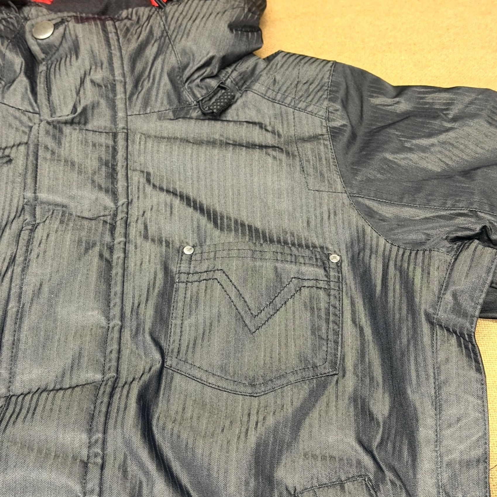 Vans Vans Womens Ski Jacket Waterproof Hooded Herringbone Insulated Skiing Winter Size S / US 4 / IT 40 - 7 Thumbnail