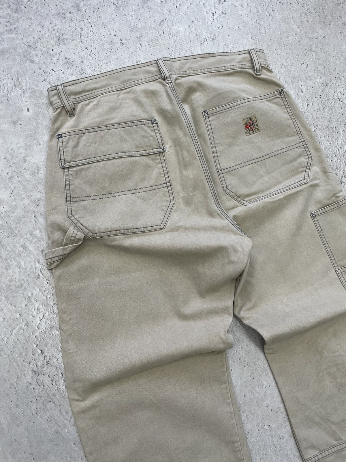 Diesel Diesel retro work pants baggy fit workwear carhartt style Size US 31 - 11 Thumbnail
