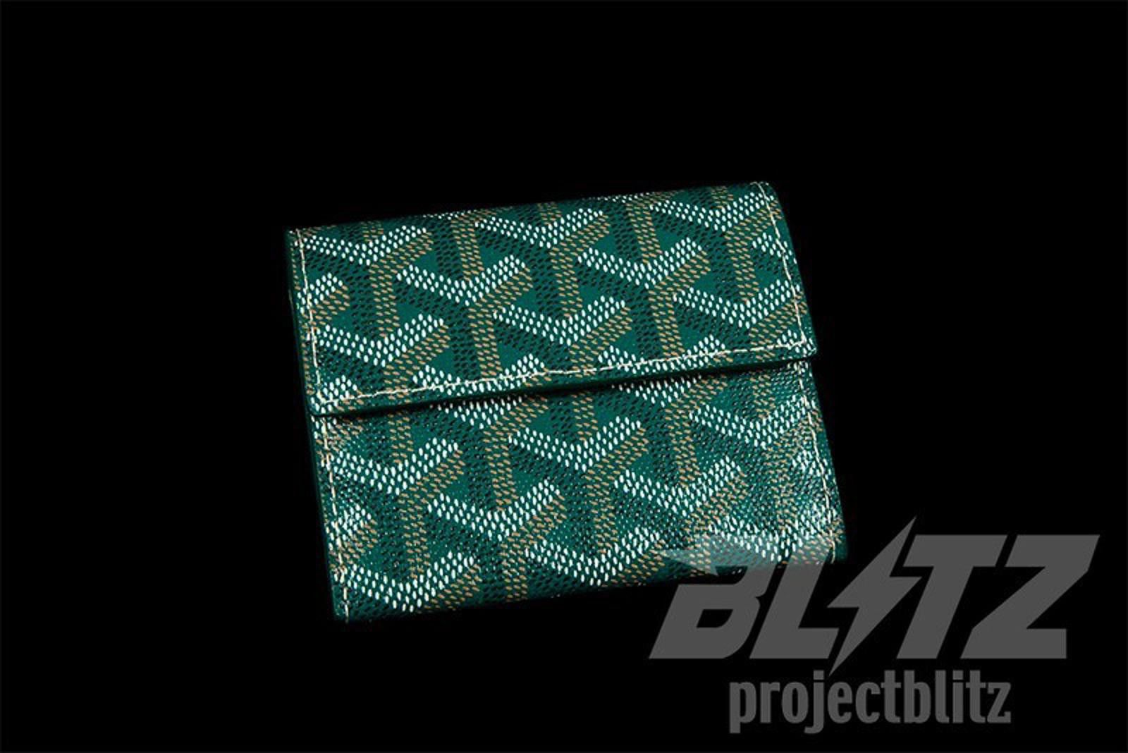 Goyard MAISON GOYARD MONNAIE MARIGNY CARD COIN WALLET GREEN Size ONE SIZE - 2 Thumbnail
