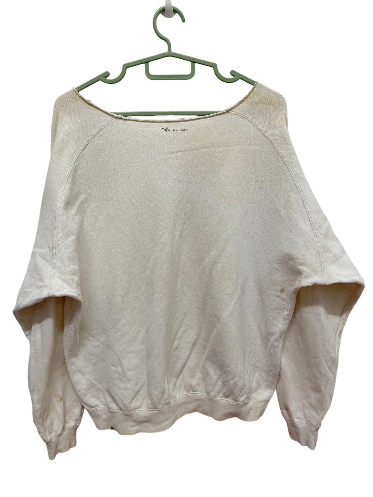 Yohji Yamamoto 90’a Distressed Crewneck Y’s for Men by YOHJI YAMAMOTO Size US XL / EU 56 / 4 - 1 Thumbnail