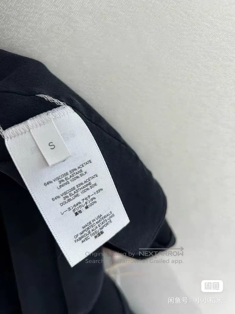 The Row The Row Black V-neck dress Size S / US 4 / IT 40 - 5 Thumbnail