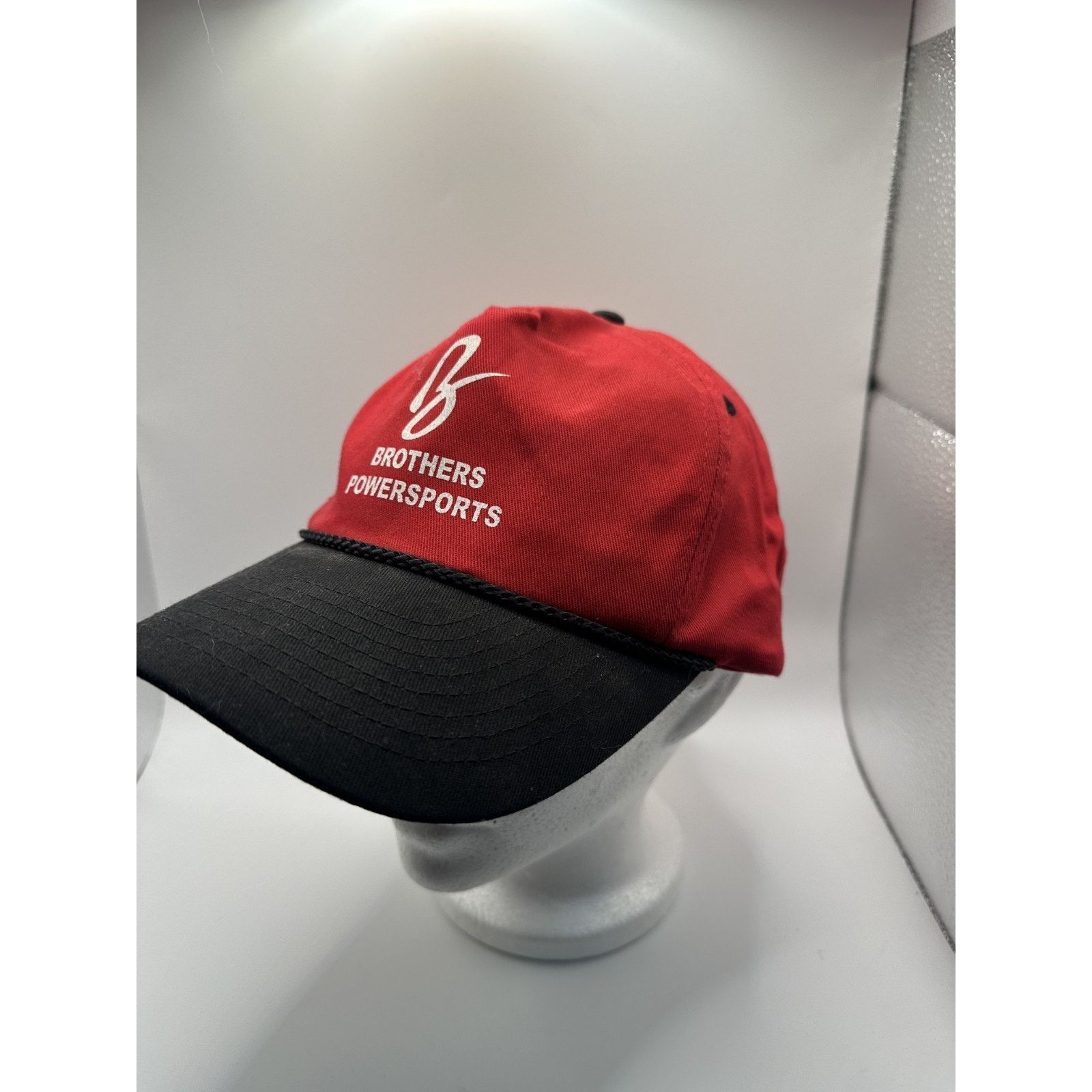 Other Vintage Brothers Powersports Rope Hat Red Black Size ONE SIZE - 2 Thumbnail