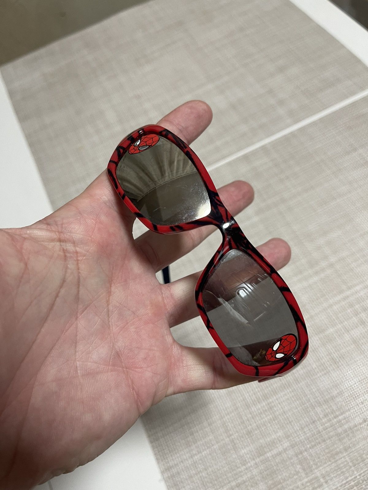 Vintage Rare Spider Man sunglasses for small hat Marvel Size ONE SIZE - 8 Thumbnail