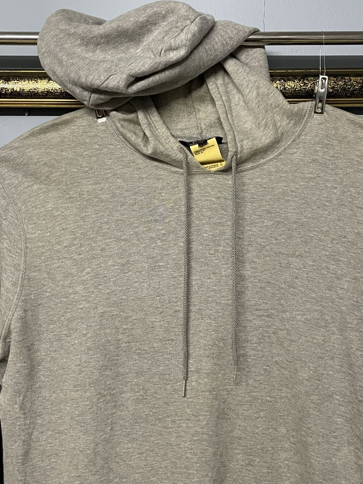 A.P.C. Vintage A.P.C Rue De Furus Paris Blank Distressed Hoodie Size US M / EU 48-50 / 2 - 3 Thumbnail