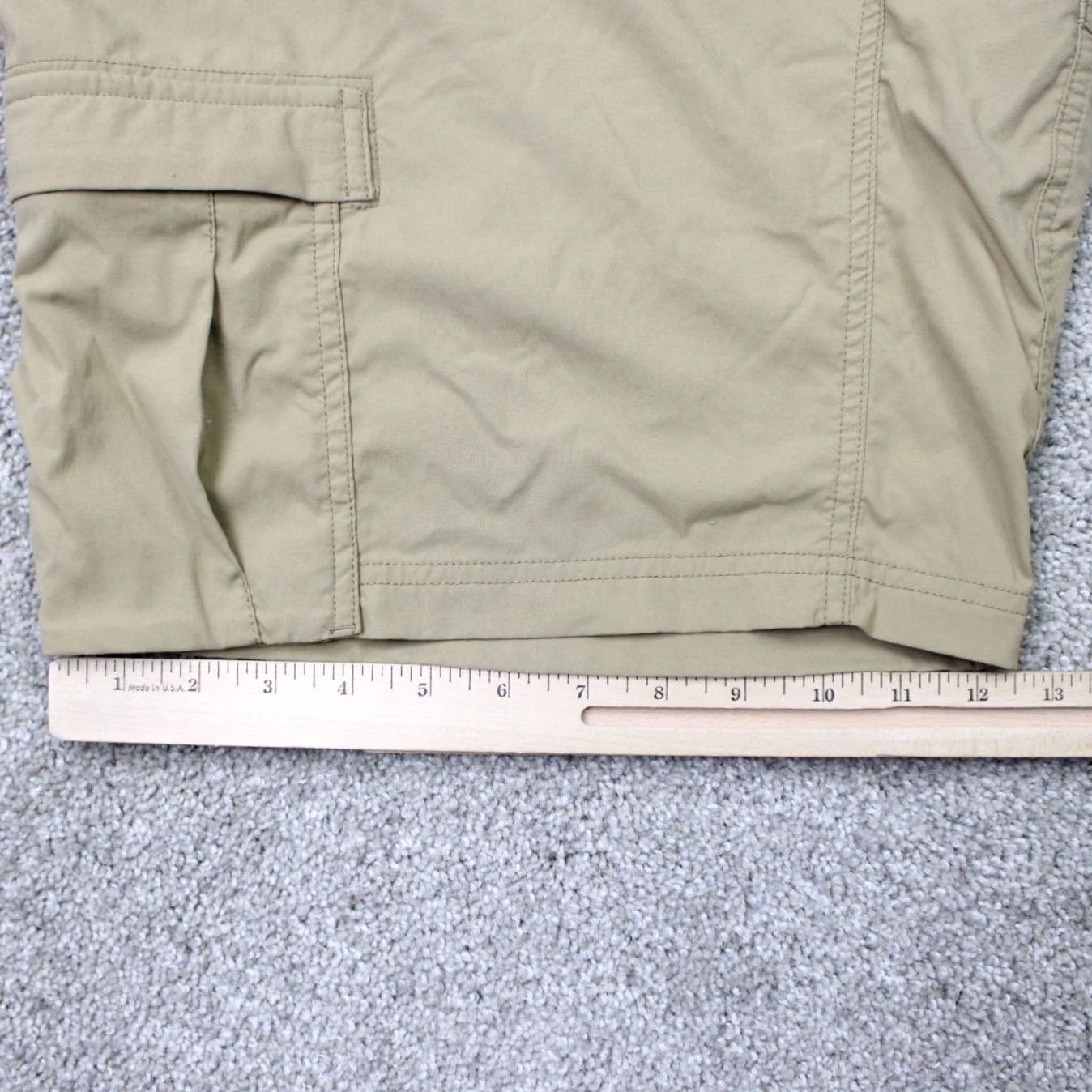 Vintage REI Co-op Mens Shorts Beige 40 9" Cargo Nylon Stretch Lightweight Hiking Size US 40 / EU 56 - 4 Thumbnail