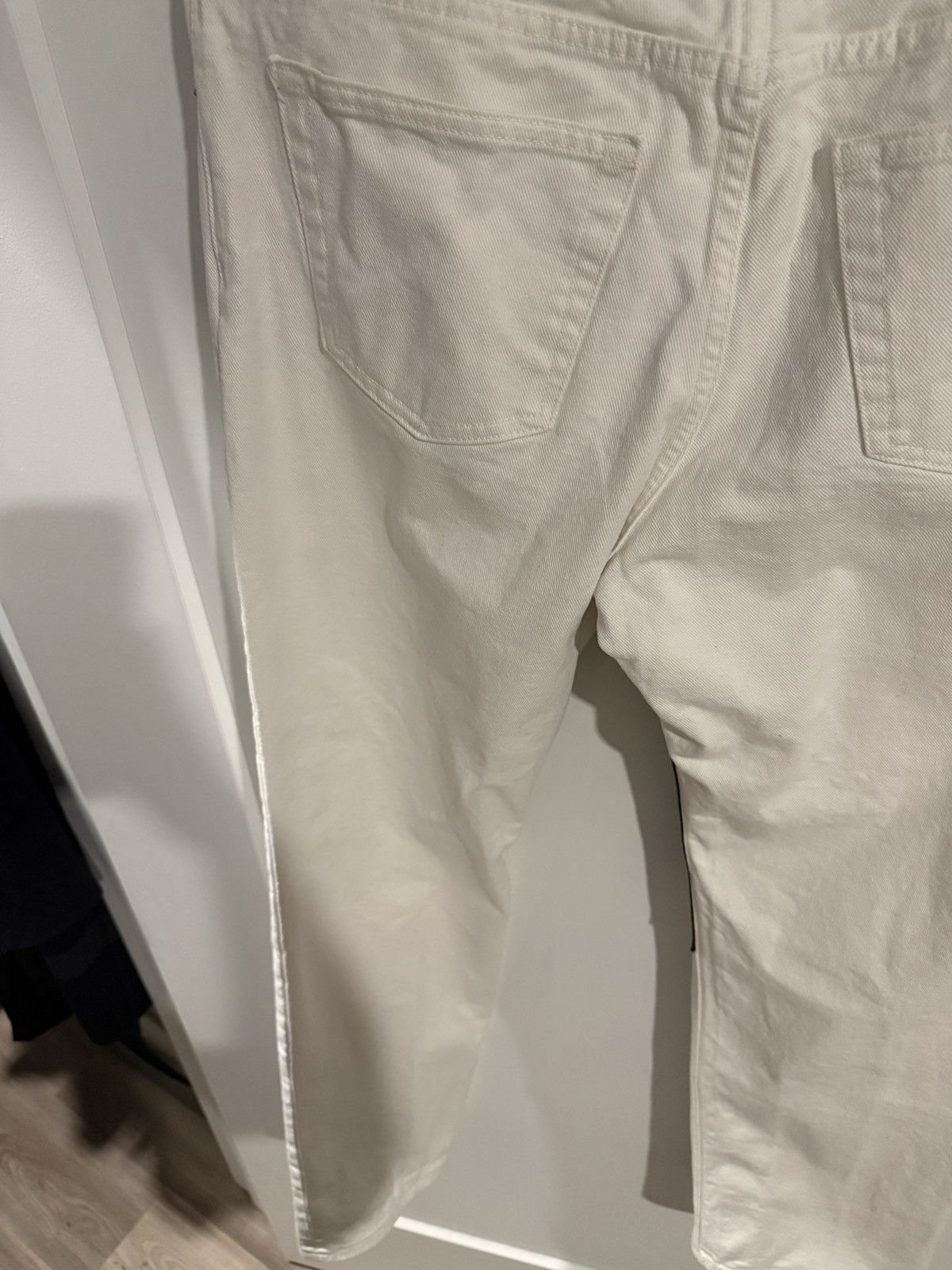 Helmut Lang Helmut Lang SS2003 Scissor Denim (White) Size US 34 / EU 50 - 9 Thumbnail