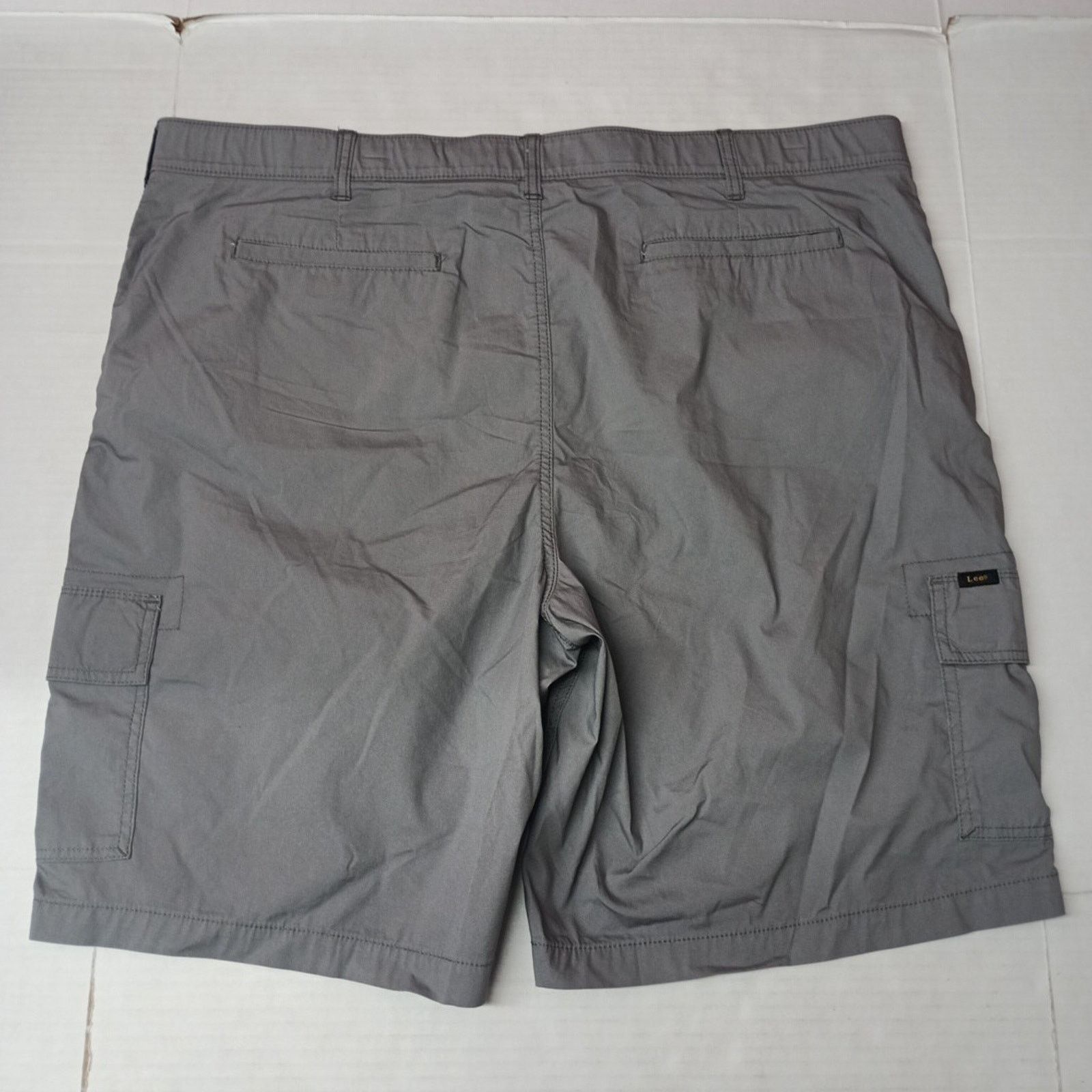 Lee Lee Men's 46 Active Fabric Cargo Shorts Gray Motion Flex Size US 44 / EU 60 - 5 Thumbnail