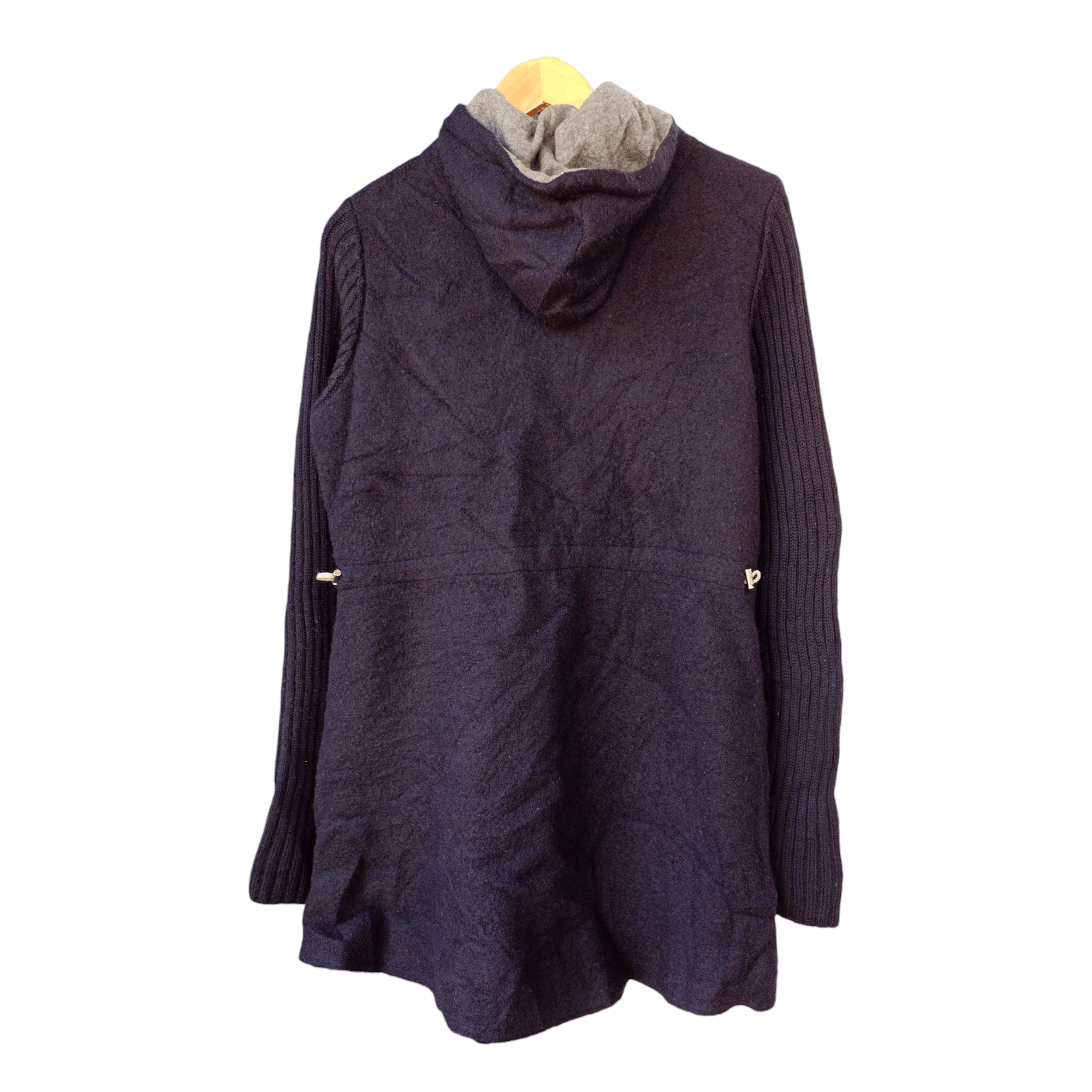 Japanese Brand × Vintage Zero Zone Japan Brand Long Sleeve Black Women Hoodie Size M / US 6-8 / IT 42-44 - 3 Thumbnail