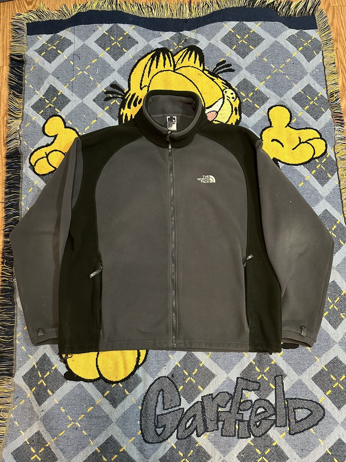 The North Face Vintage The North Face Full Fleece Zip-Up Jacket Windbreaker Size US XL / EU 56 / 4 - 1 Thumbnail