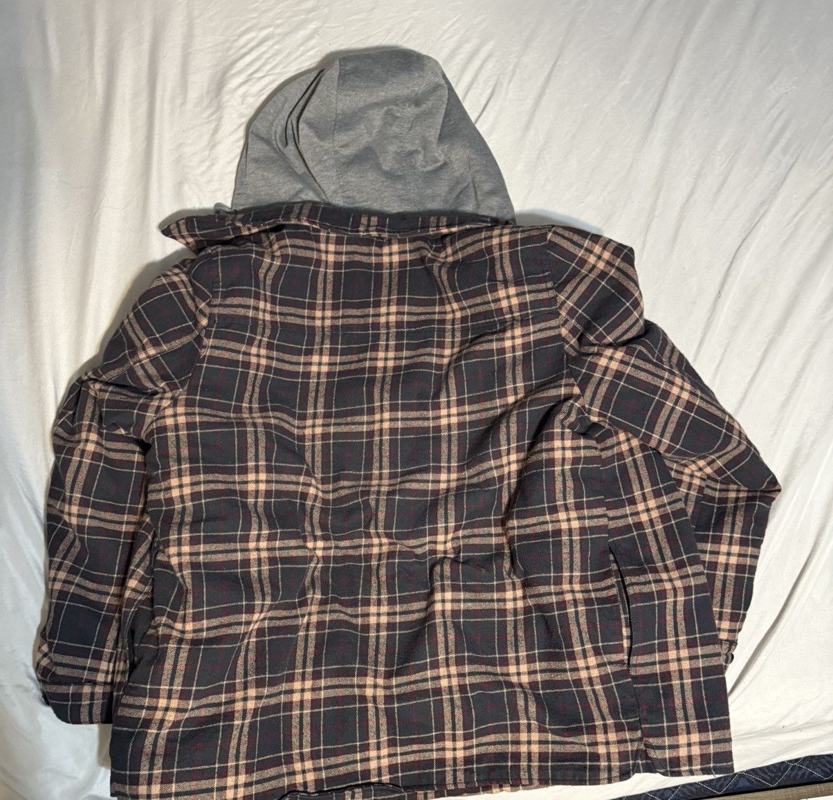 Levi's Vintage Clothing Levi's Men's Cotton Shirt Jacket with Soft Faux Fur Lining Size US M / EU 48-50 / 2 - 2 Thumbnail