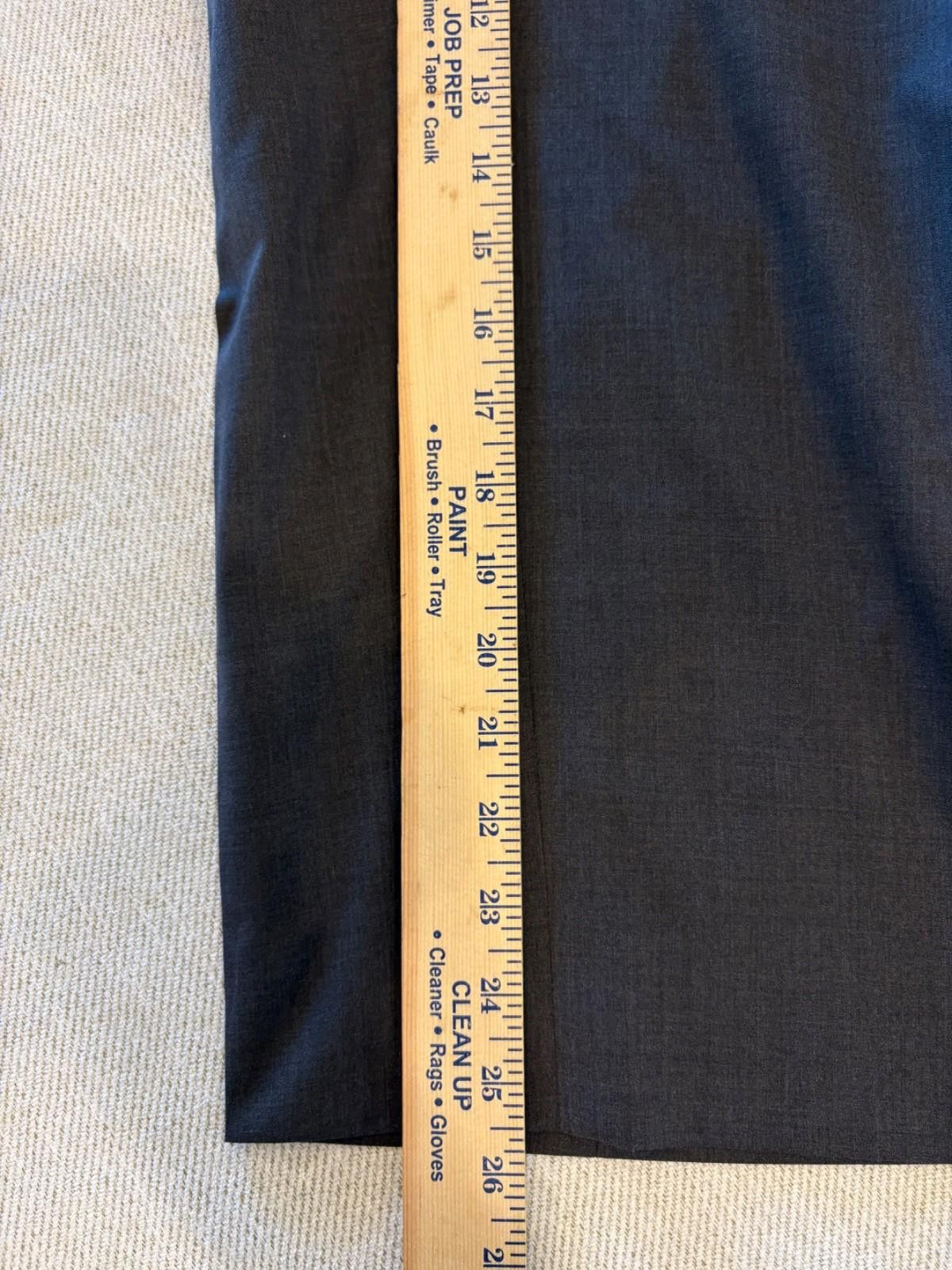 Brioni Brioni Phi Trousers 38R Navy Blue 100% Wool Made in Italy Size US 38 / EU 54 - 4 Thumbnail