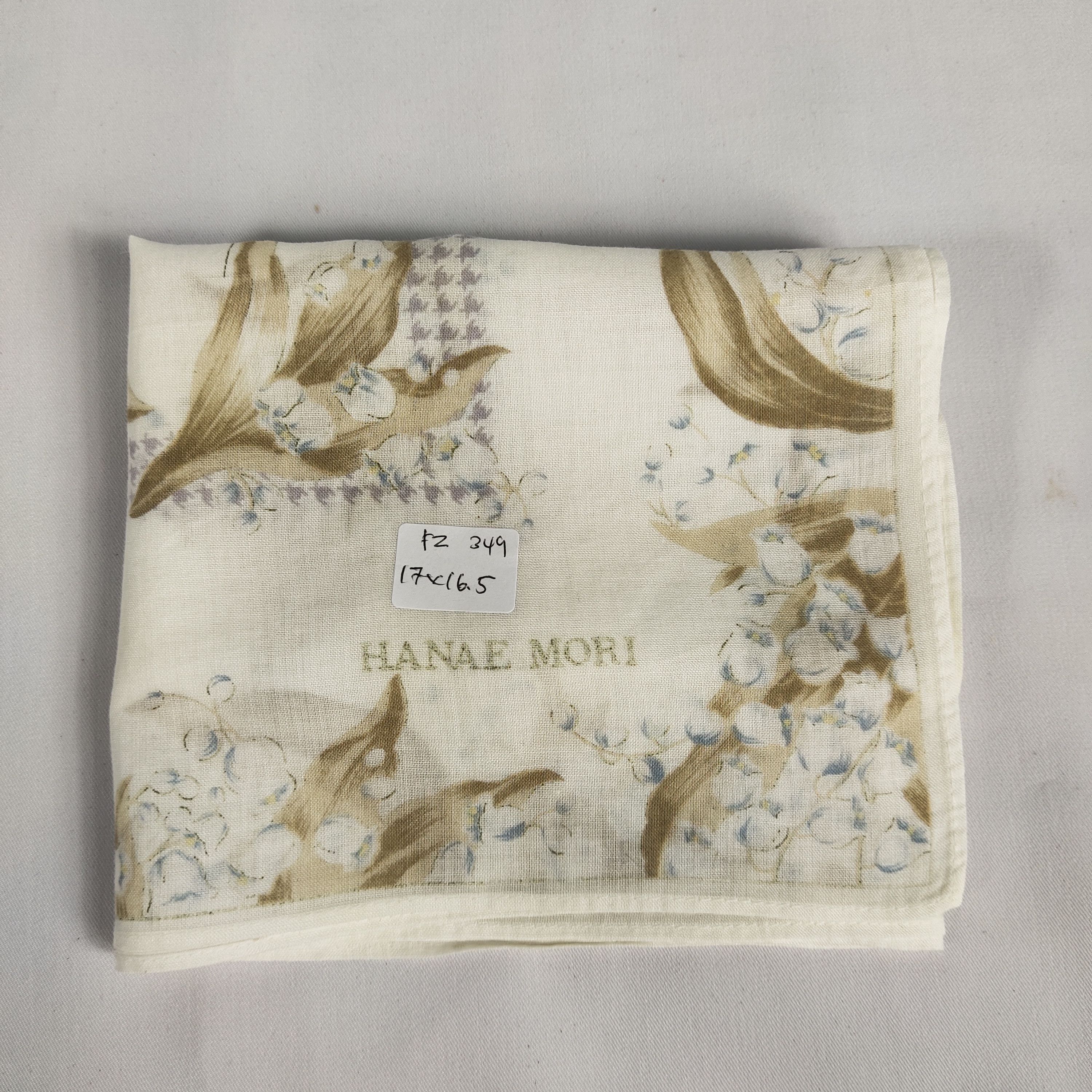 Hanae Mori × Vintage Hanae Mori Handkerchief / Neckerchief / Bandana FZ349 Size ONE SIZE - 2 Thumbnail