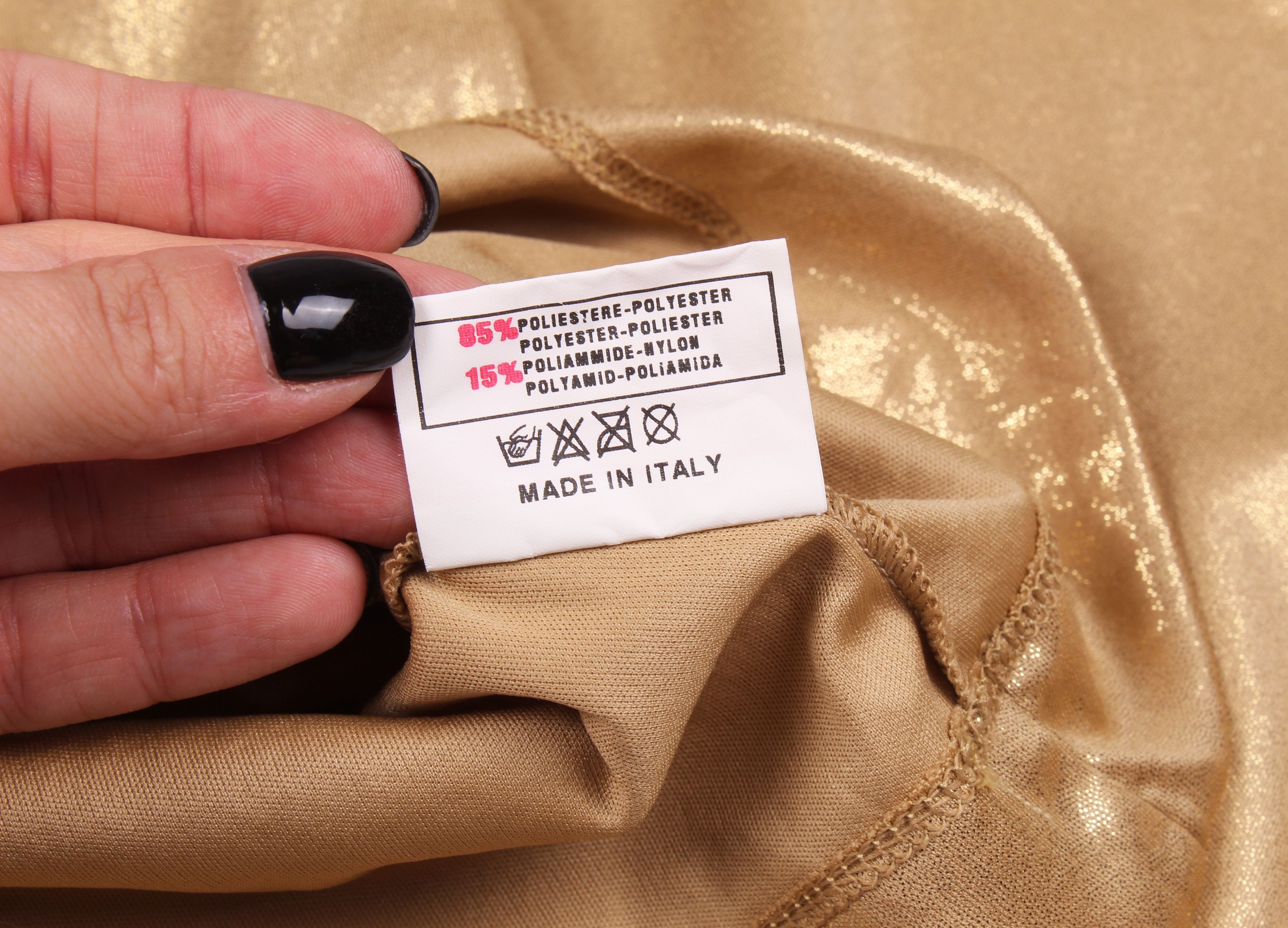 Miss Sixty Vintage Miss Sixty Luxury Gold Sparkle Y2K 3/4 Sleeve Top Size M / US 6-8 / IT 42-44 - 10 Thumbnail