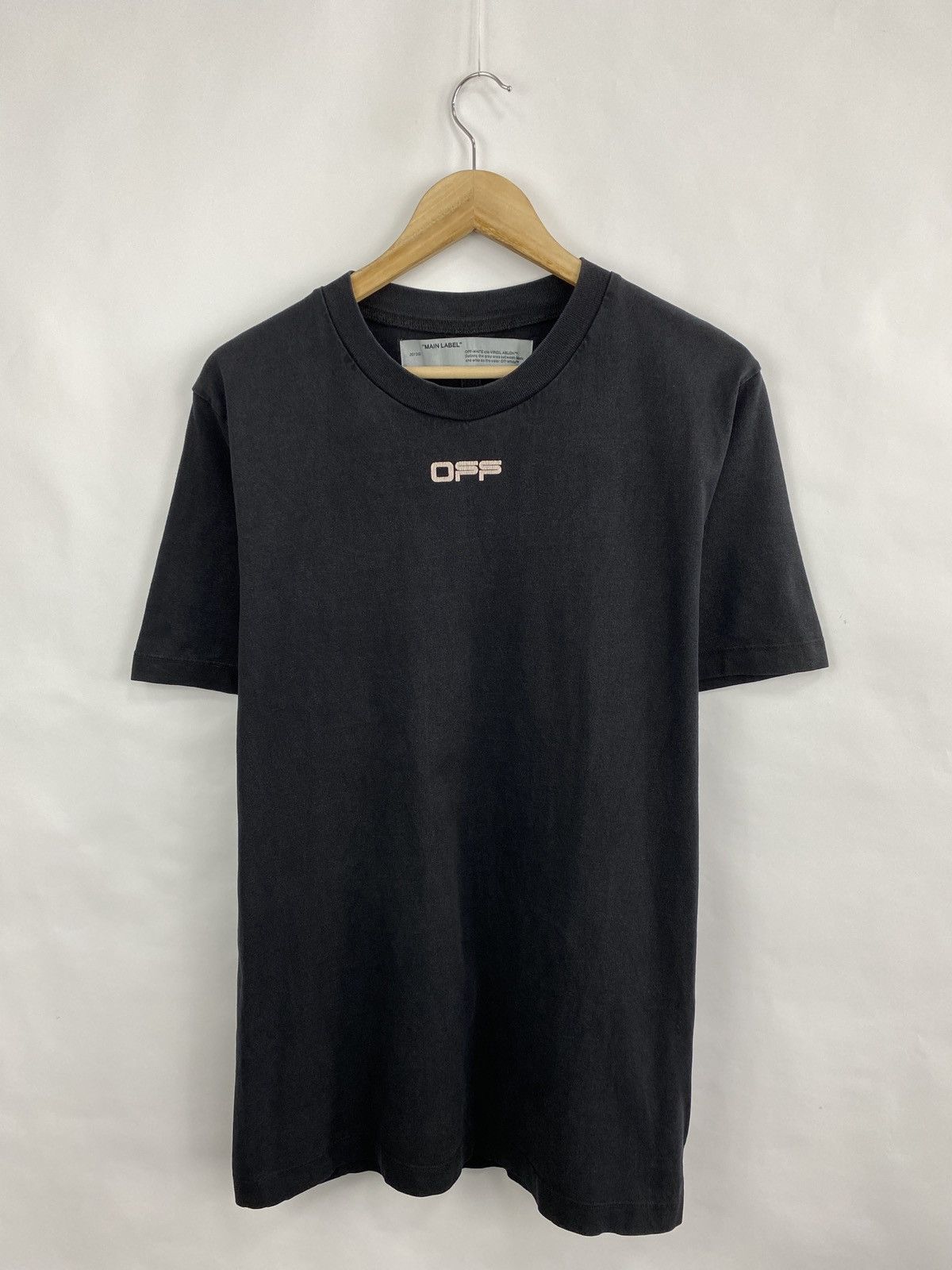 Off-White × Virgil Abloh Off White Airport Tape T-Shirt Y2K Rare Retro Hype Size US L / EU 52-54 / 3 - 5 Thumbnail