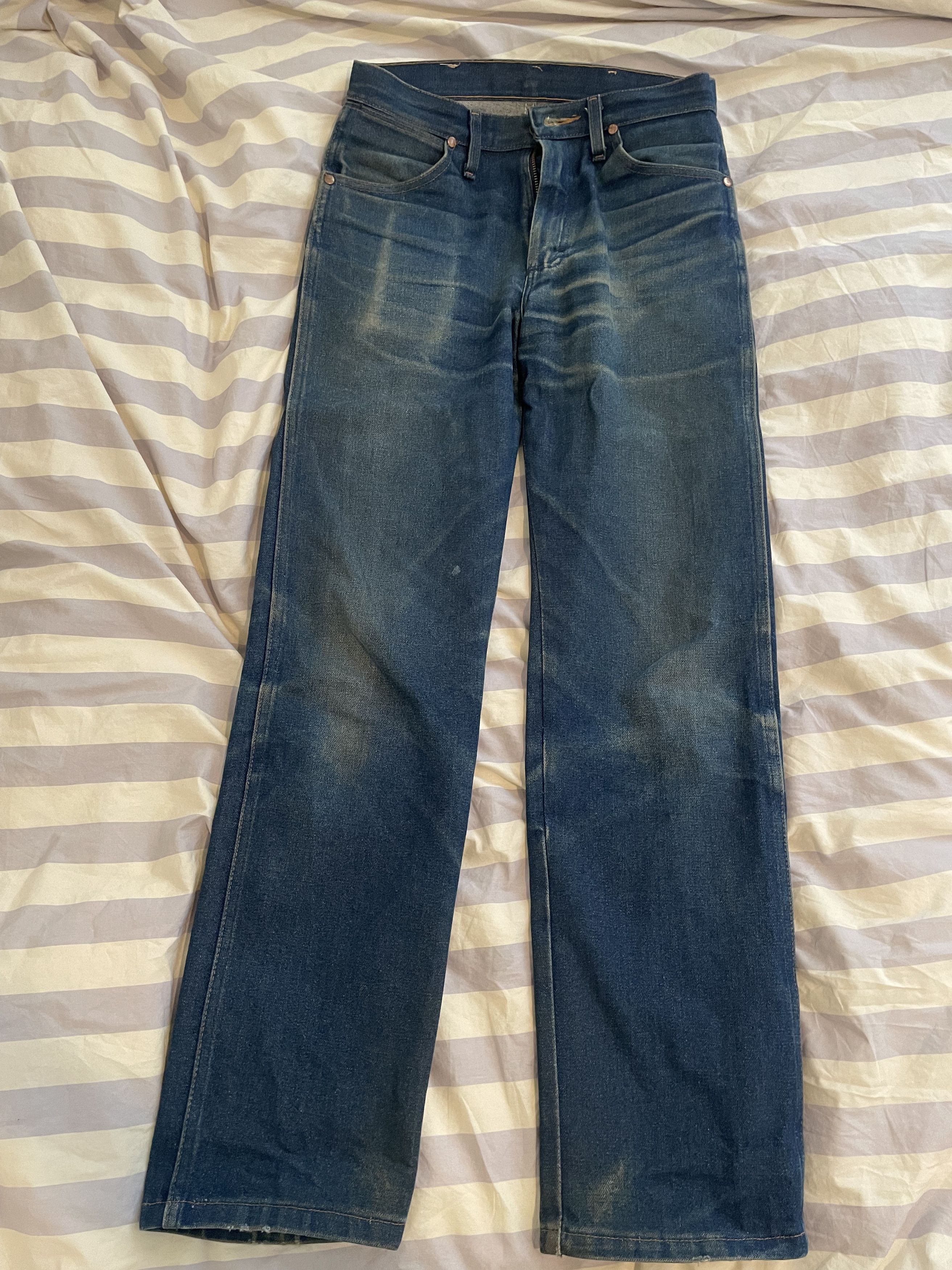 Wrangler Raw Denim Cowboy Cut Jeans Size US 29 - 1 Thumbnail