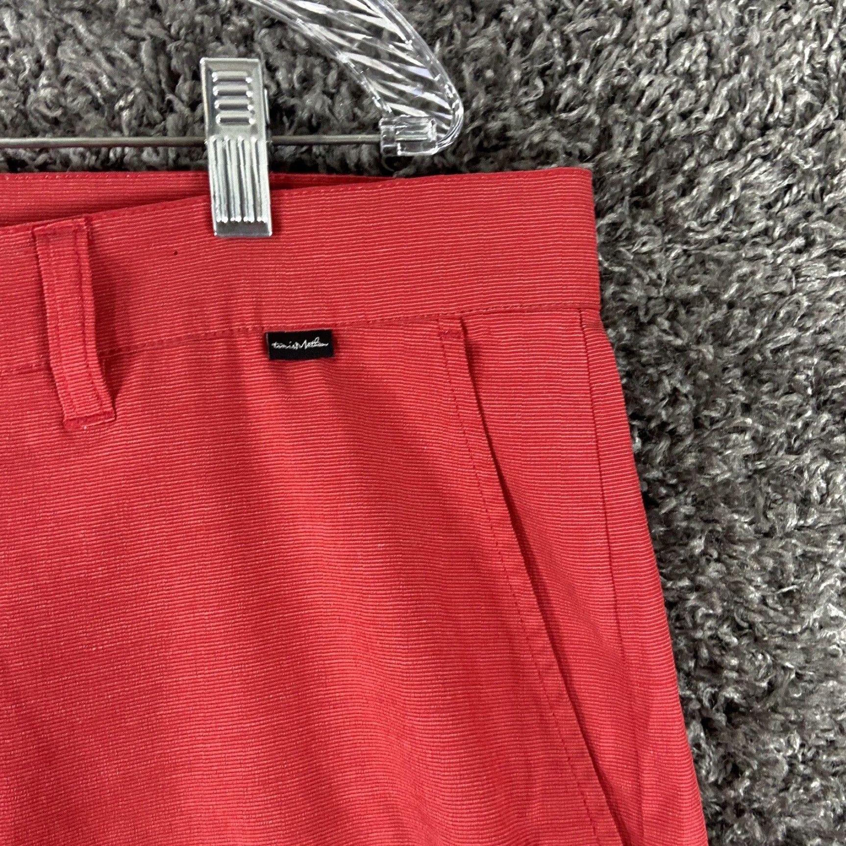 TravisMathew Travis Mathew Red Chino Shorts Mens 40 Regular Size US 40 / EU 56 - 4 Thumbnail