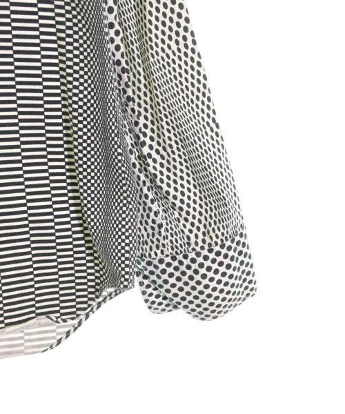 Comme des Garcons SHIRT Shirt allover pattern cotton long sleeve button White Black Size US M / EU 48-50 / 2 - 6 Thumbnail