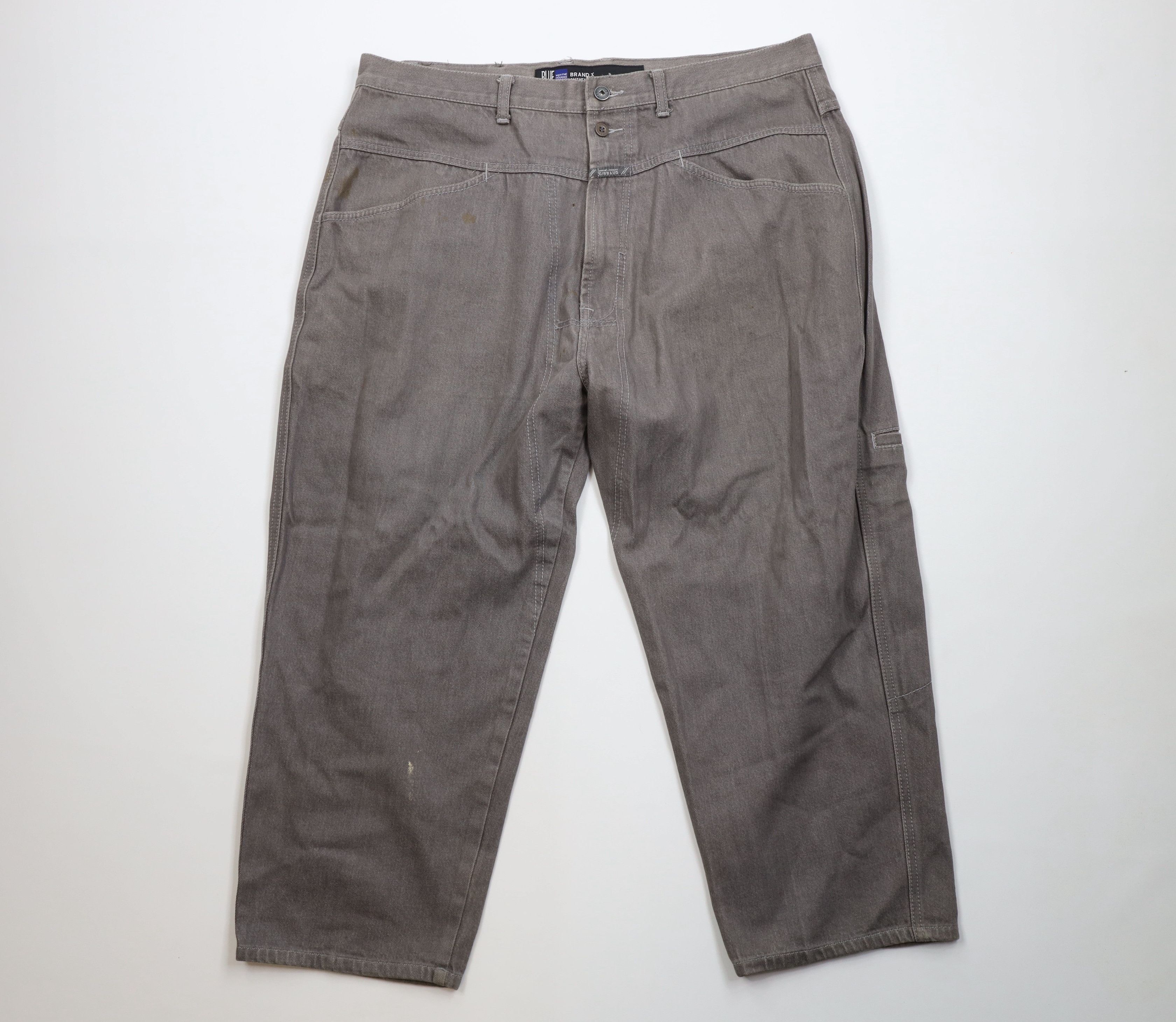 Marithe + Francois Girbaud Vintage 90s Marithe Francois Girbaud Baggy Denim Jeans Size US 40 / EU 56 - 1 Thumbnail