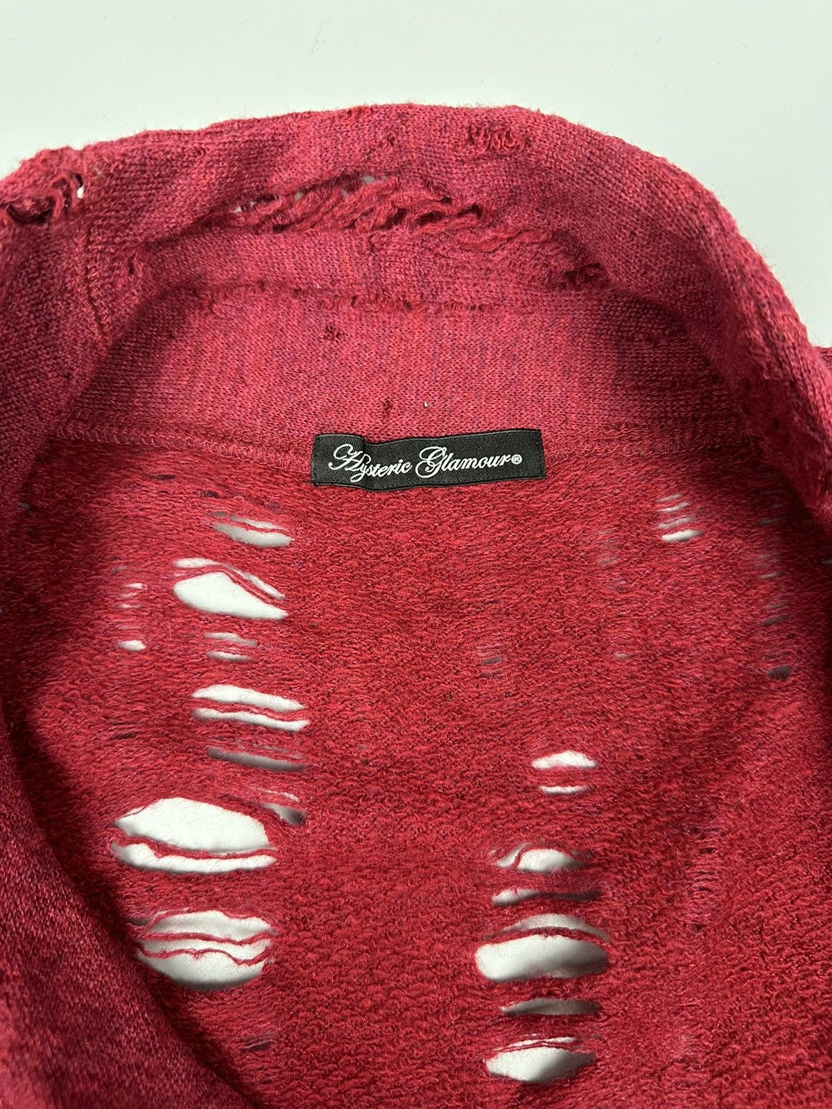 Hysteric Glamour × Japanese Brand 🔥Rare🔥Distressed Hysteric Glamour Cardigan Size US L / EU 52-54 / 3 - 6 Thumbnail