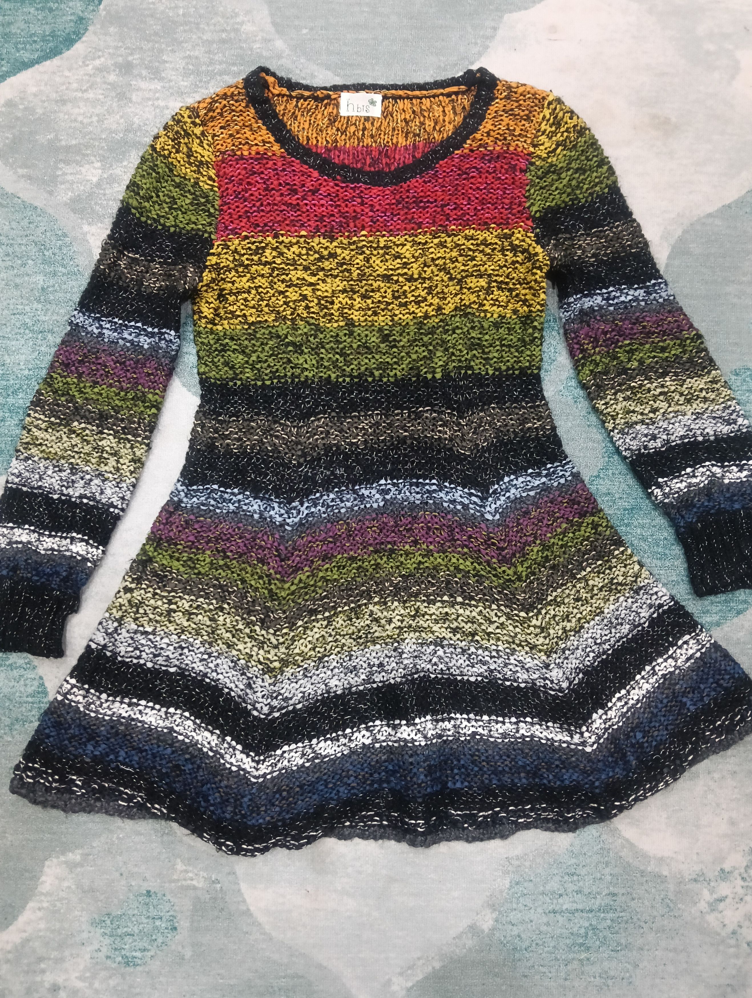 Japanese Brand hbis Japanese brand colourfull like knitwear Size S / US 4 / IT 40 - 2 Thumbnail