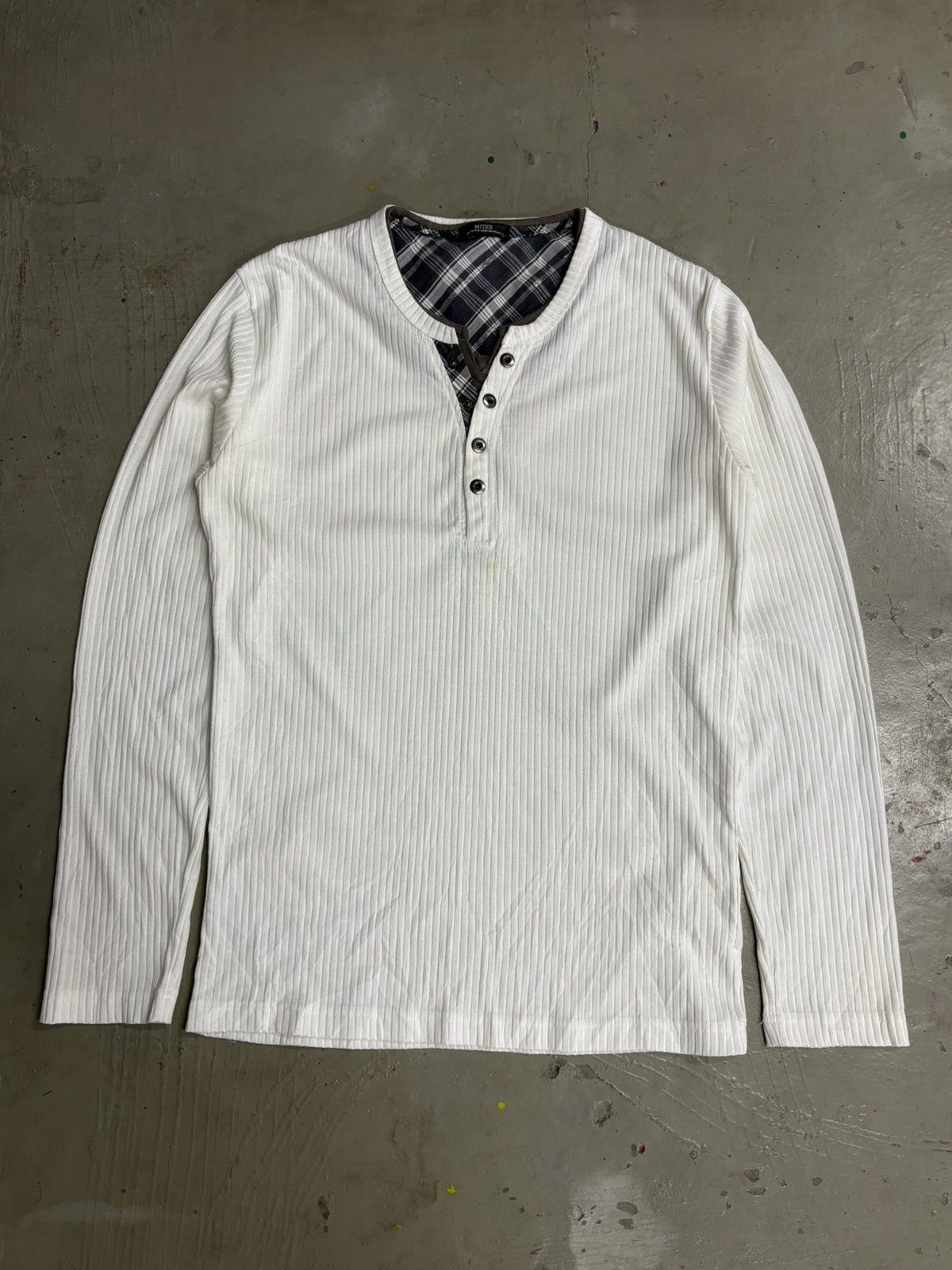 Vintage gothic Henley long sleeve