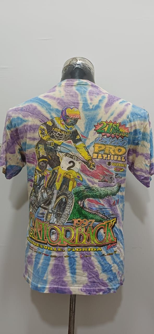 Vintage VINTAGE 90'S SUZUKI MOTOCROSS SHIRT Size US L / EU 52-54 / 3 - 1 Thumbnail