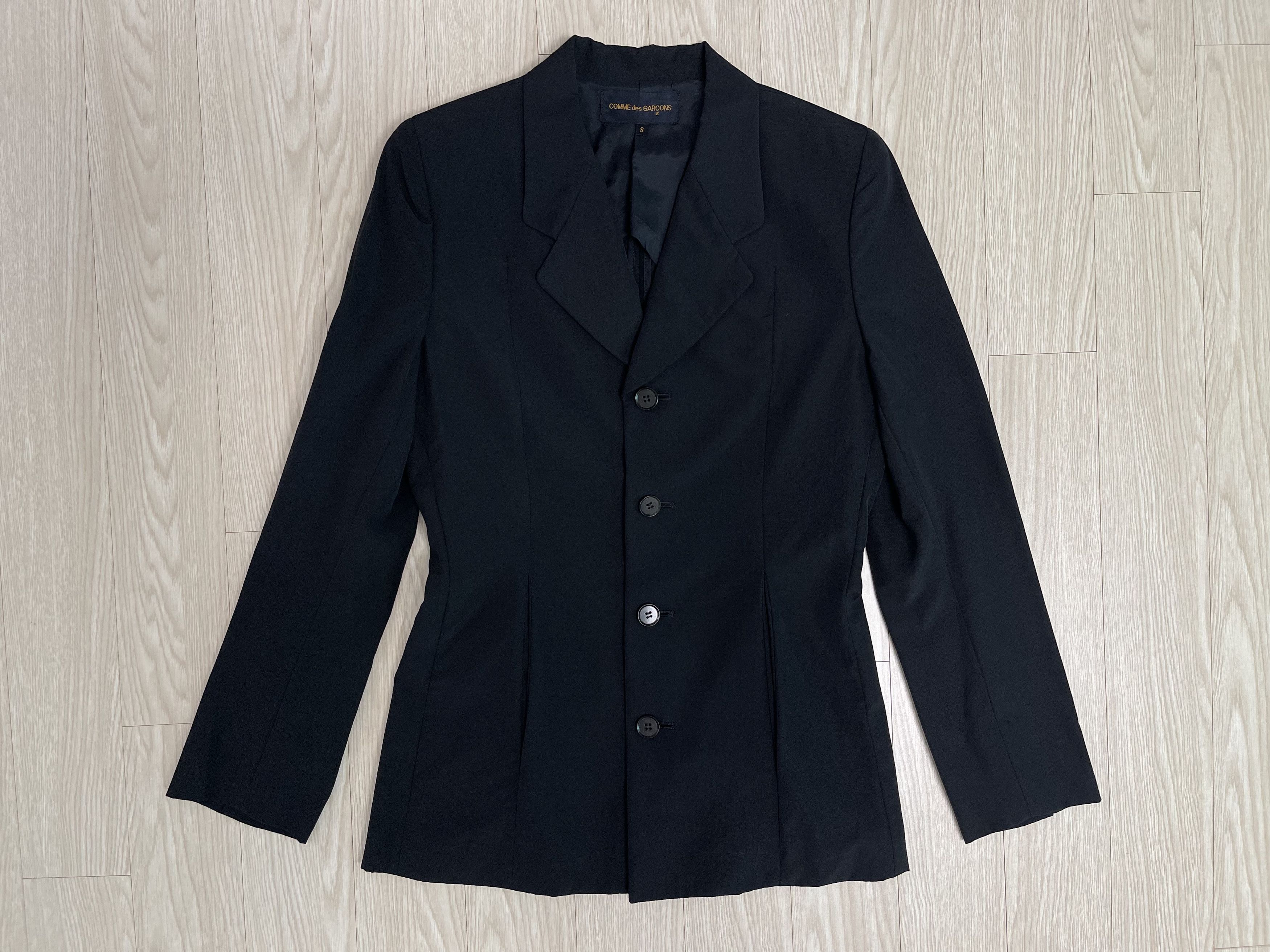 Comme des Garcons Comme des Garcons Gavardin Tailored Jacket AD1992 Size S / US 4 / IT 40 - 1 Thumbnail