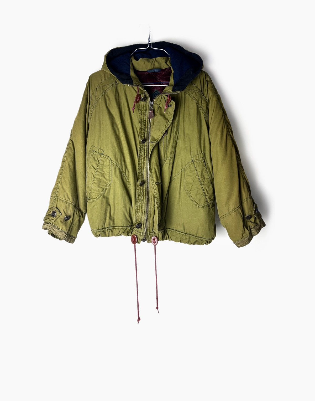 Japanese Brand Vintage OBR Outerwear Hooded Parka Size US M / EU 48-50 / 2 - 2 Thumbnail