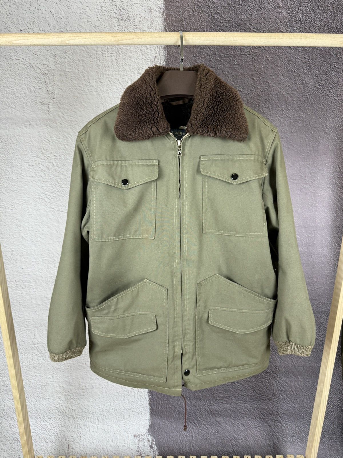 Vintage U.S. Air Force vintage 70s 80s military rare padded jacket Size US L / EU 52-54 / 3 - 3 Thumbnail