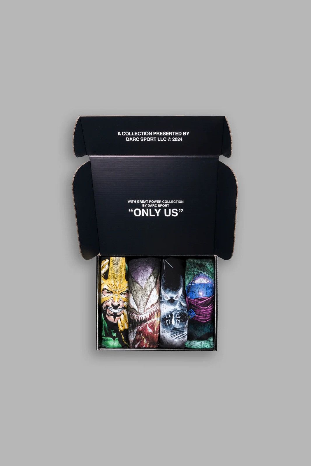 Darc Sport DARC SPORT SPIDER-MAN WITH GREAT POWER SIDE BY SIDE TEE BOX Size US M / EU 48-50 / 2 - 2 Thumbnail