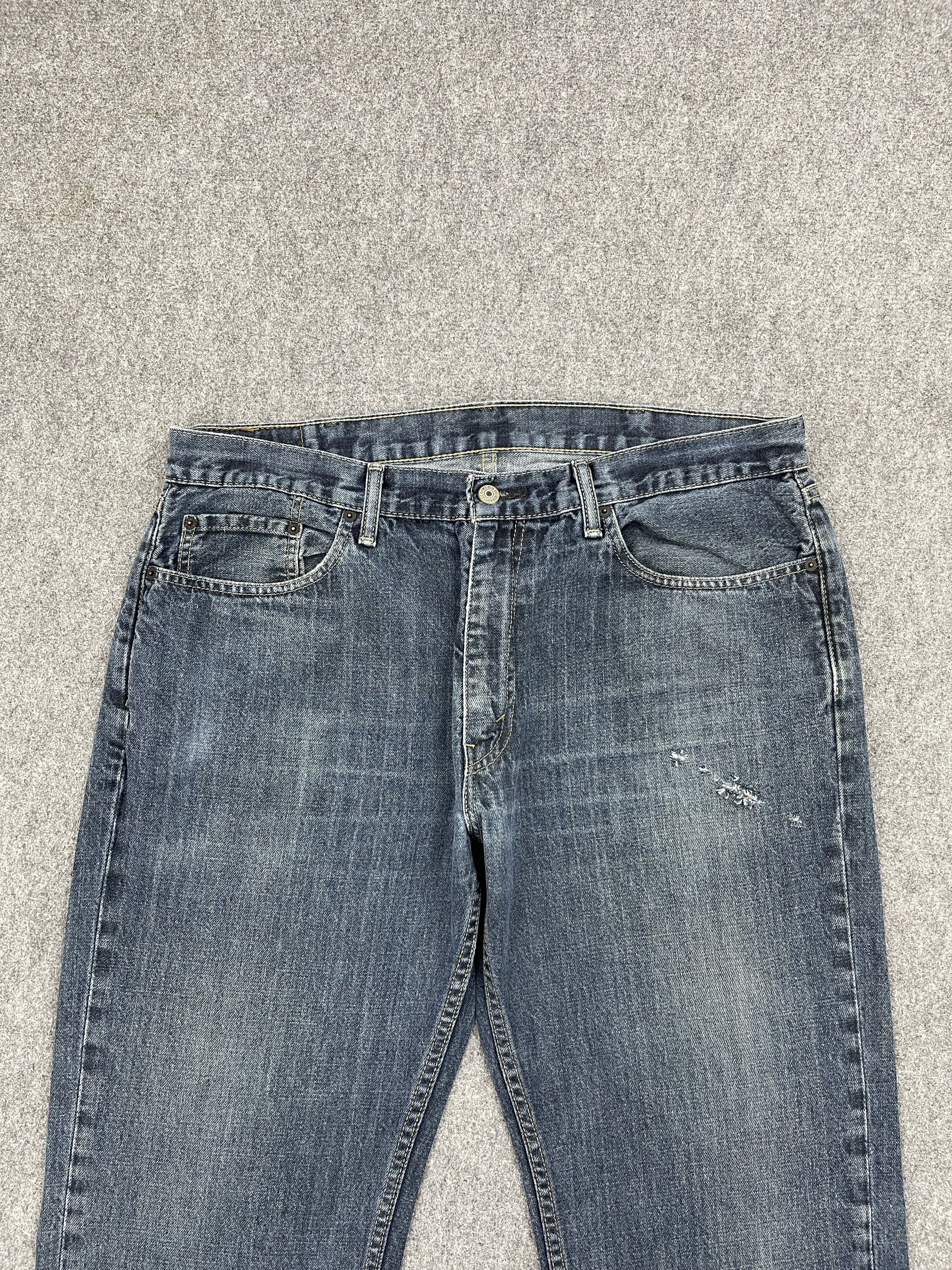 Levi's Dark Blue Vintage Levis 559 Jeans DP2552 Size US 38 / EU 54 - 2 Thumbnail