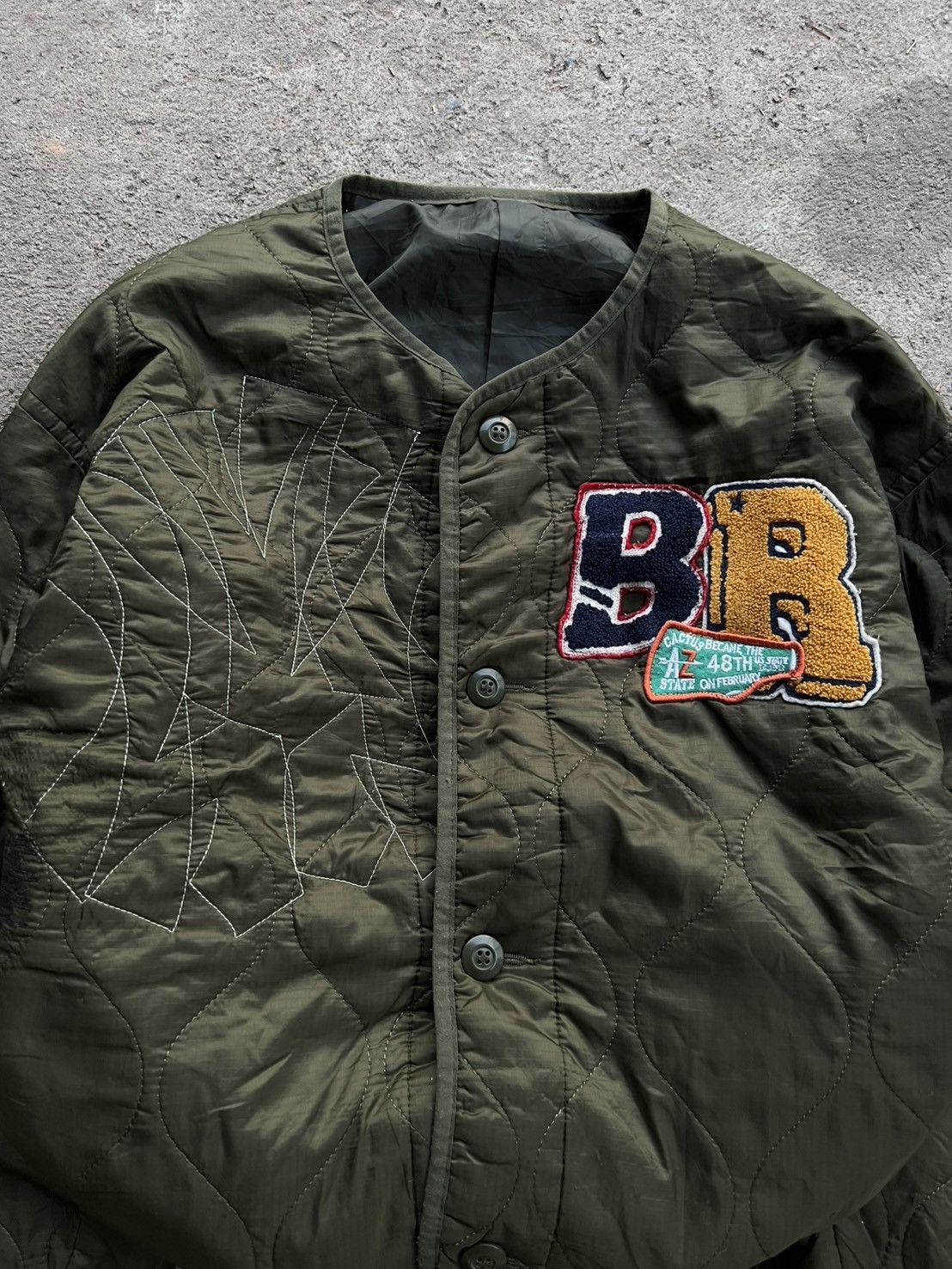 Vintage Patchwork Vintage Military Jacket Liner Kapital Size US M / EU 48-50 / 2 - 3 Thumbnail