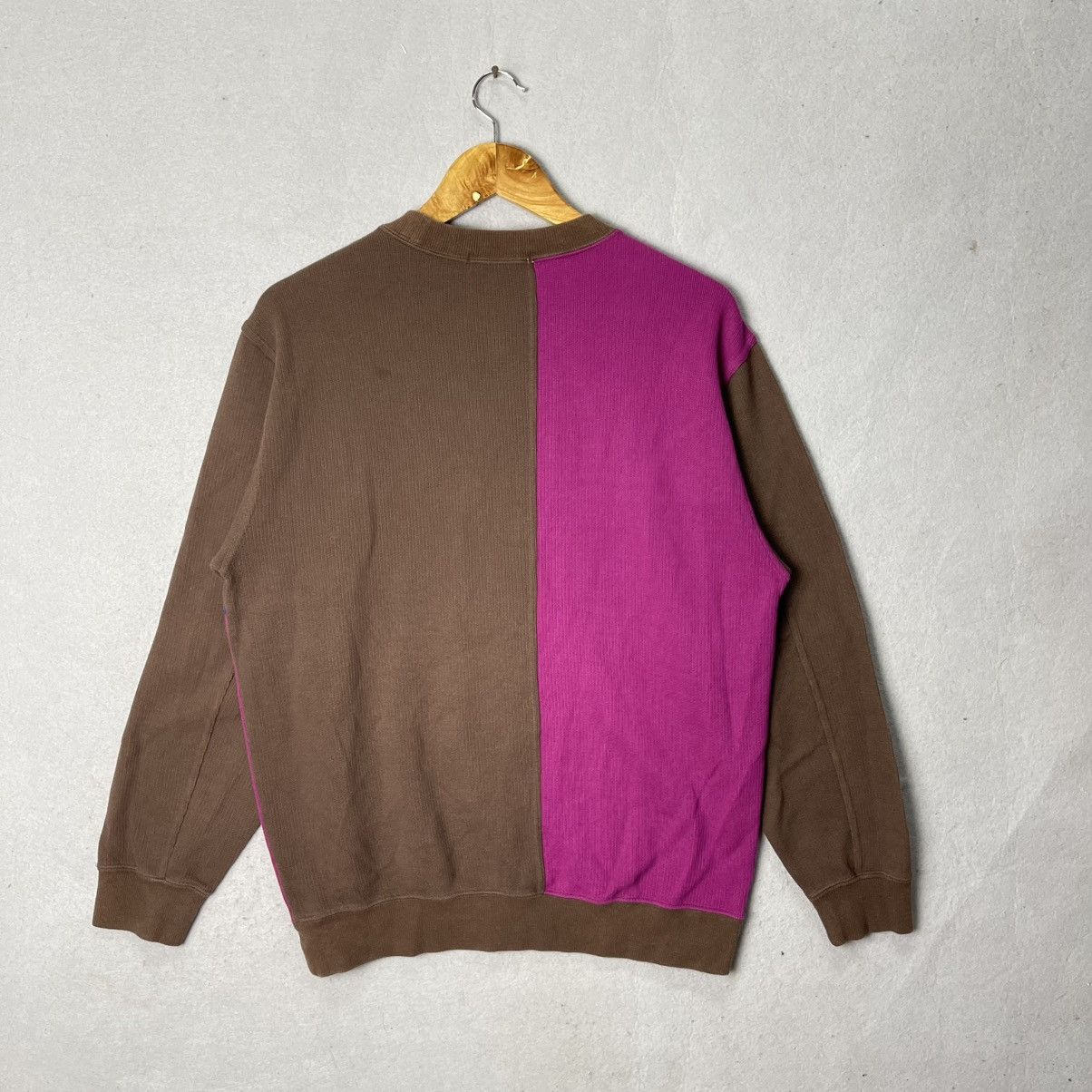 Kenzo Vintage KENZO Golf Patchwork Sweatshirt Made in Japan Size US M / EU 48-50 / 2 - 7 Thumbnail