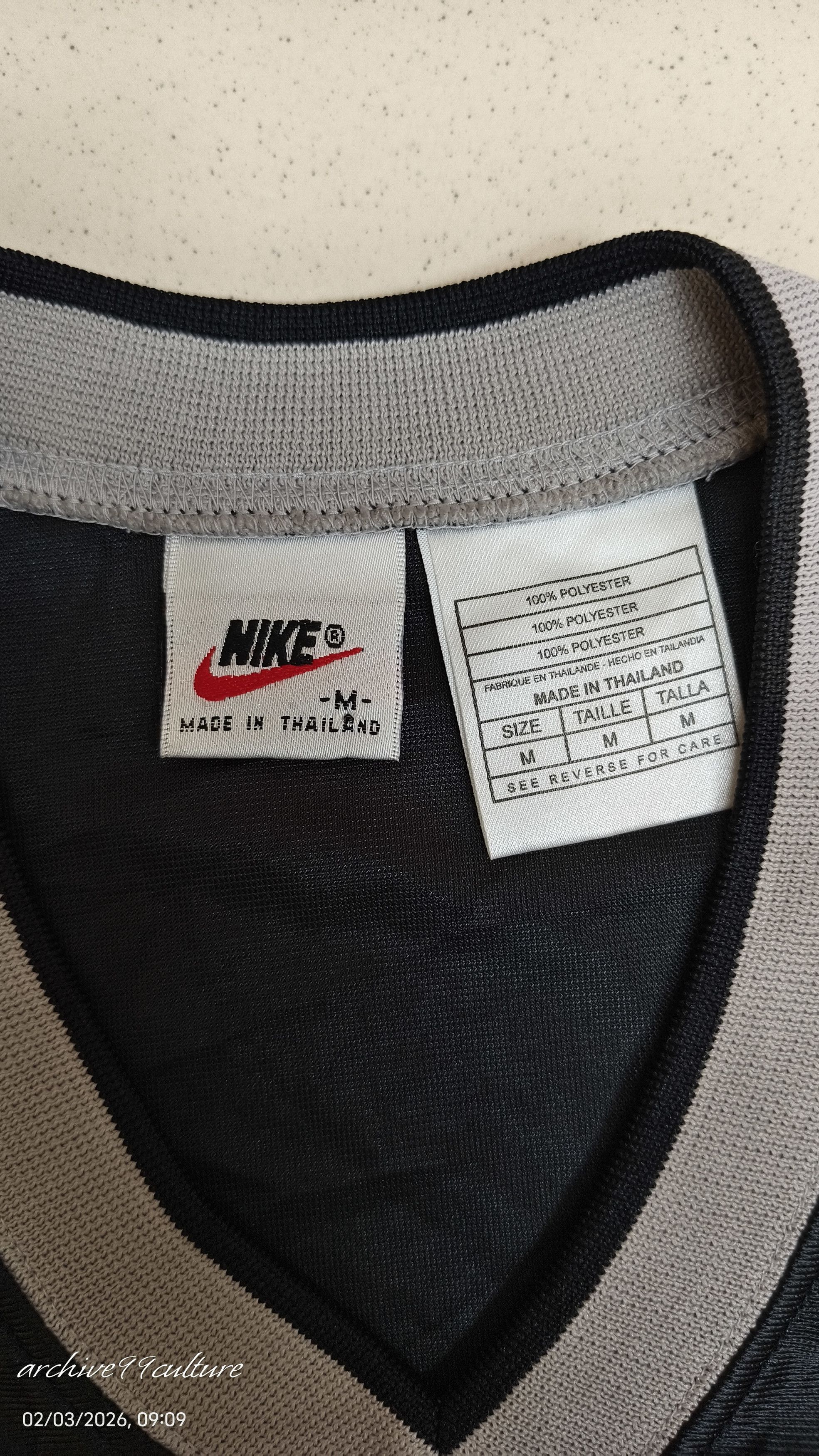 Nike Vintage 90s Nike Basketball Authentic Jersey Size US M / EU 48-50 / 2 - 3 Thumbnail