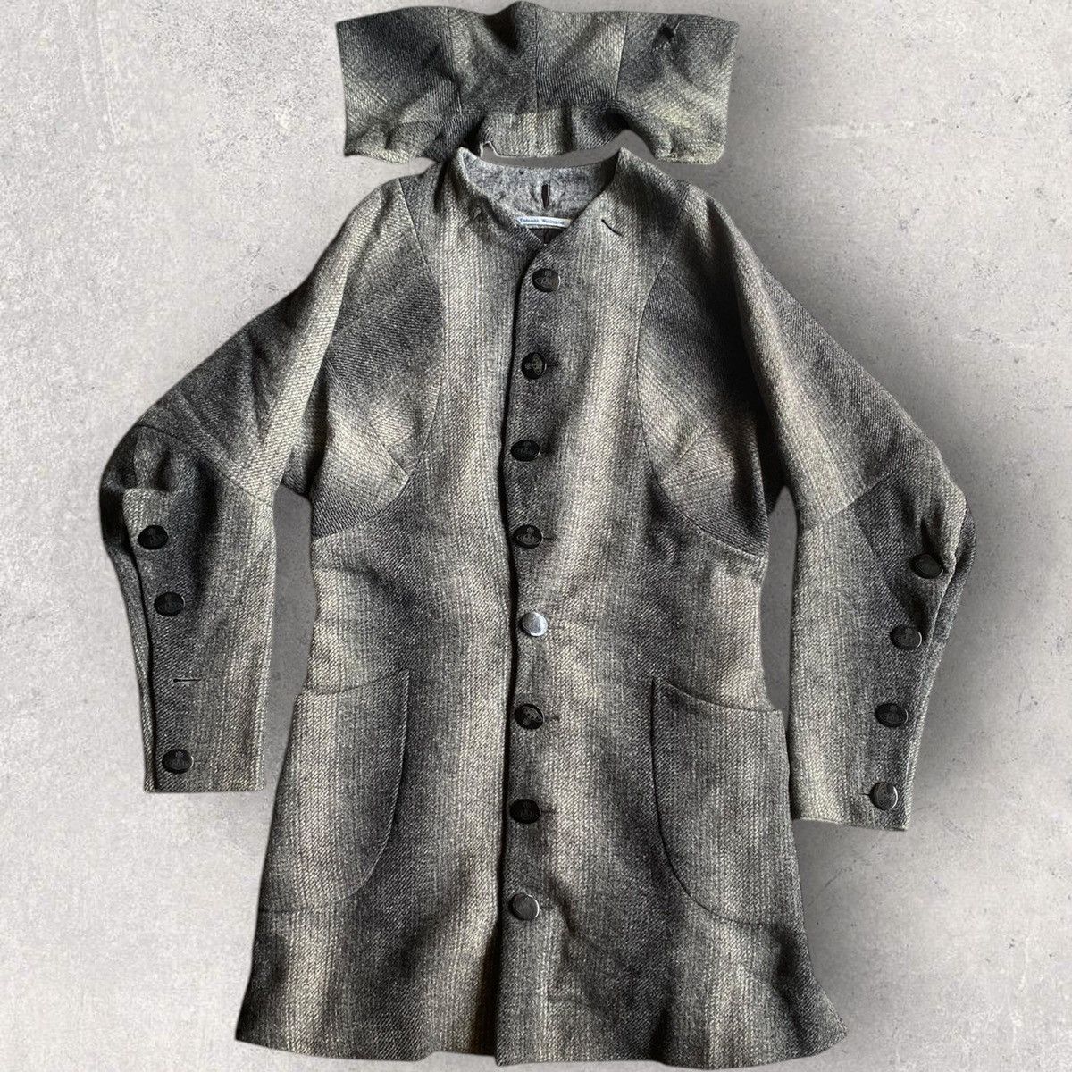 Vivienne Westwood 2000’s Archive Vivienne Westwood Armor Wool Coat Size US M / EU 48-50 / 2 - 1 Thumbnail