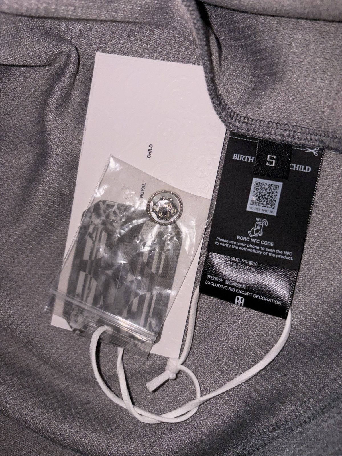Birth of Royal Child Grey Birth of Royal Child Twilight Collar Polo Size US S / EU 44-46 / 1 - 6 Thumbnail