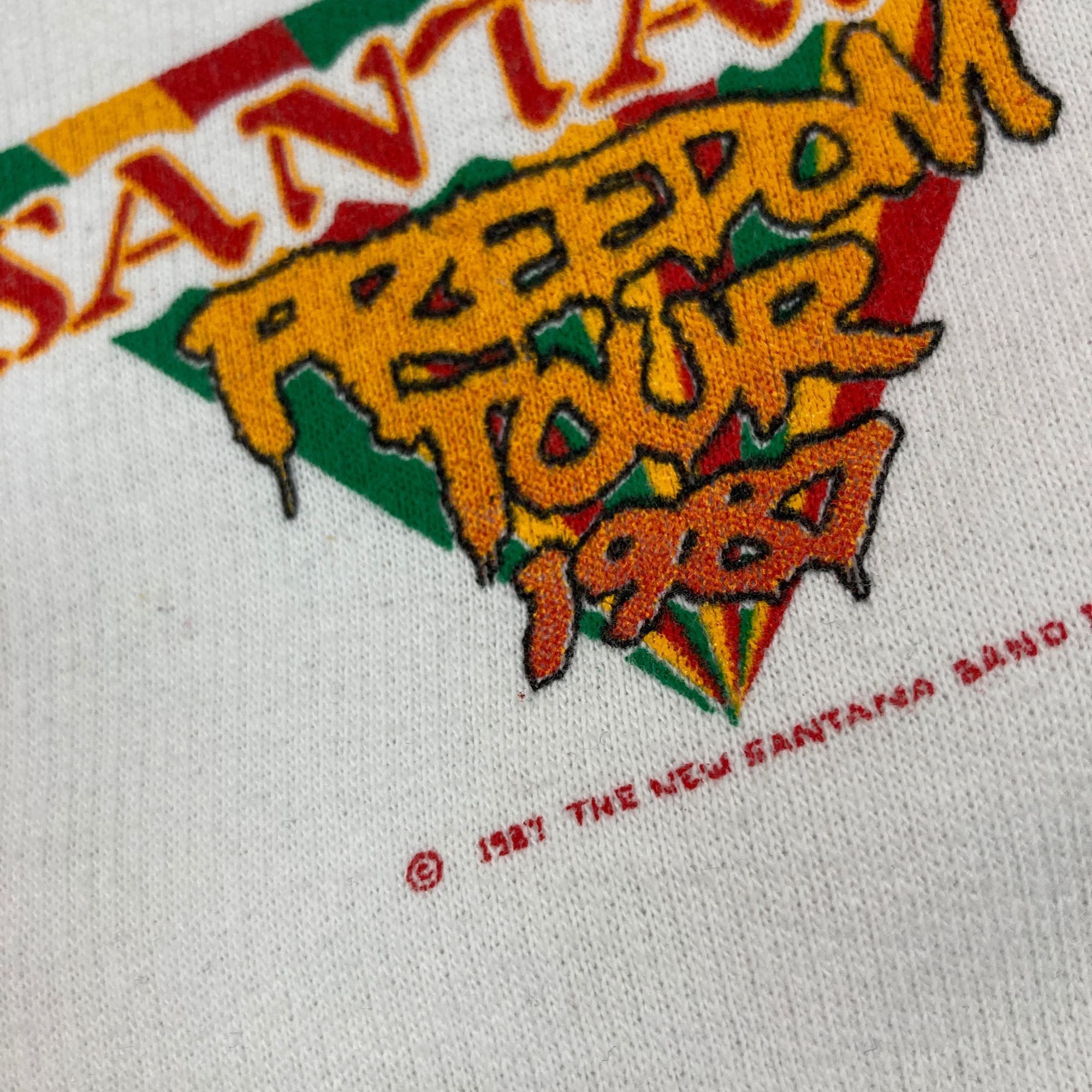 Other 1987 SANTANA, Freedom Tour, Original Concert Merch Sweater Size US XL / EU 56 / 4 - 3 Thumbnail