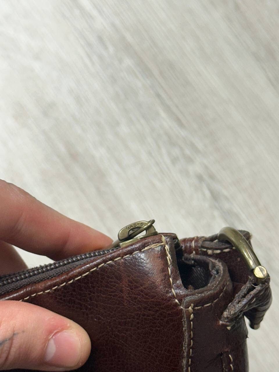 Vintage Vintage Y2K Leather Bag Avantgarde LGB Style Size ONE SIZE - 3 Thumbnail