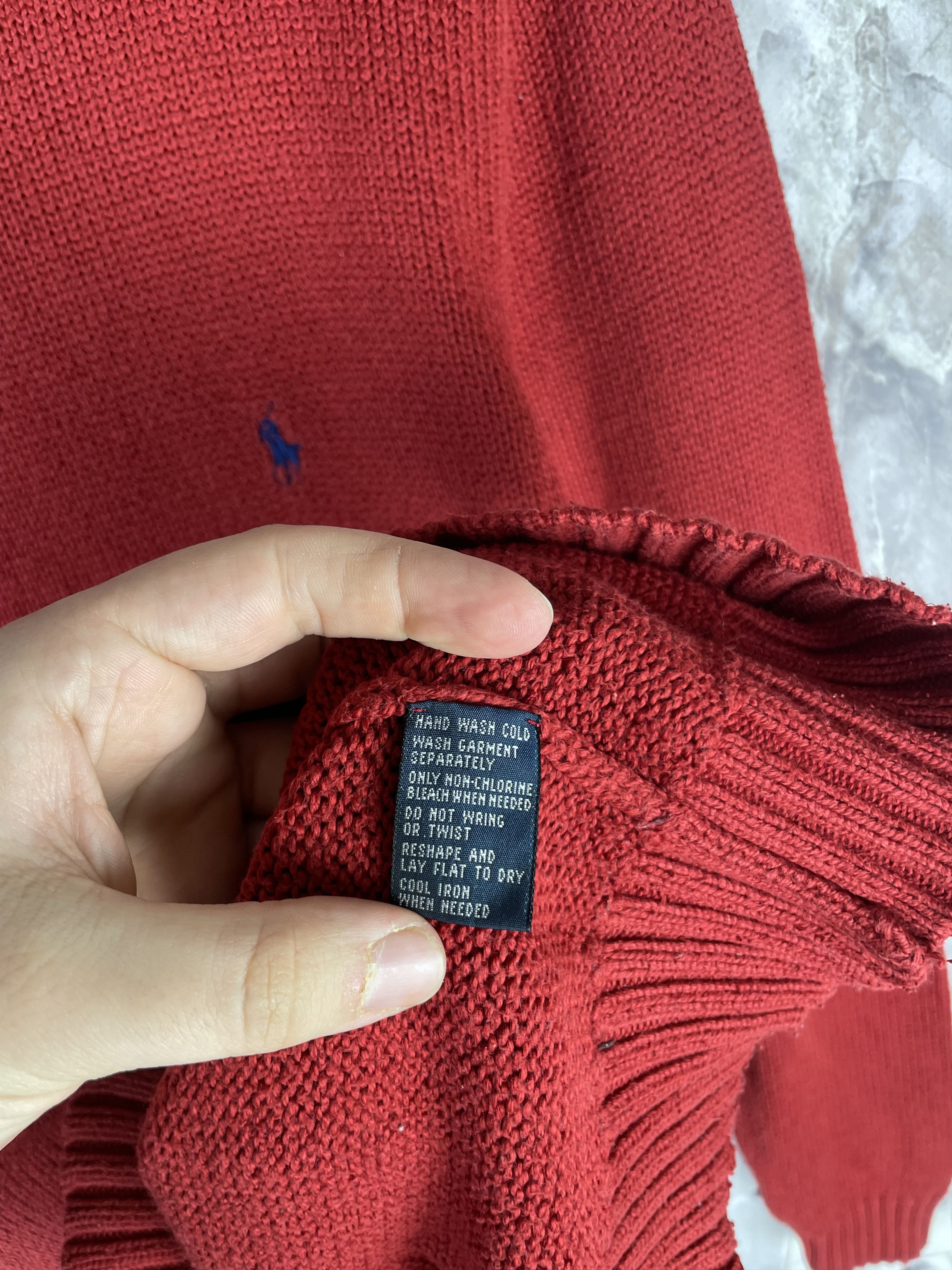 Polo Ralph Lauren Polo Ralph Lauren vintage knit sweater Size US L / EU 52-54 / 3 - 6 Thumbnail