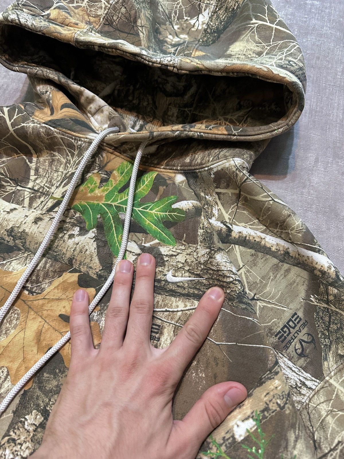 Nike × Vintage Nike Sb Y2K Realtree Hoodie Streetwear Size US M / EU 48-50 / 2 - 2 Thumbnail