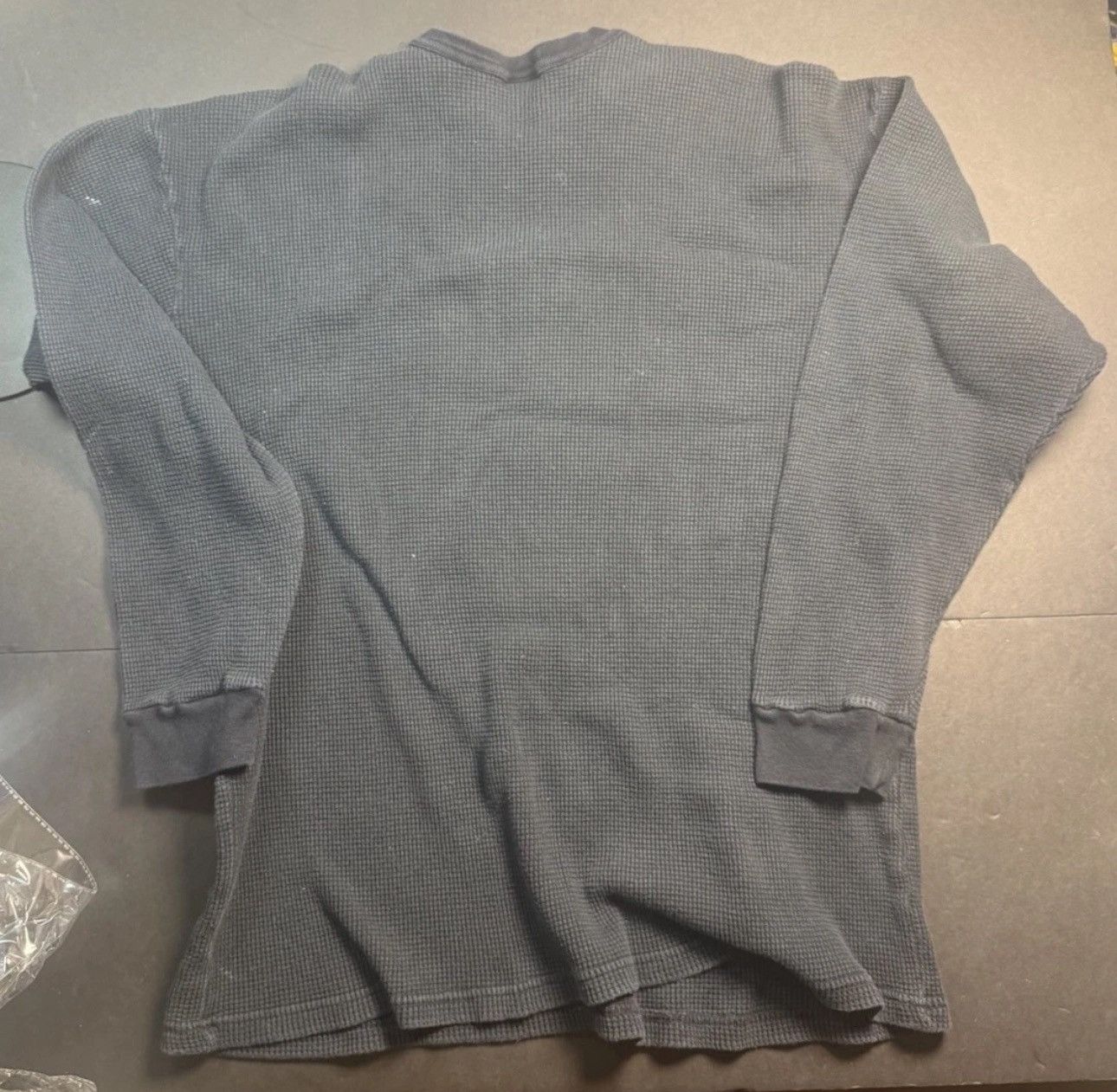 Vintage Vtg 92 93 Pearl Jam Embroidered Thermal Long Sleeve XL Rare Size US L / EU 52-54 / 3 - 3 Thumbnail