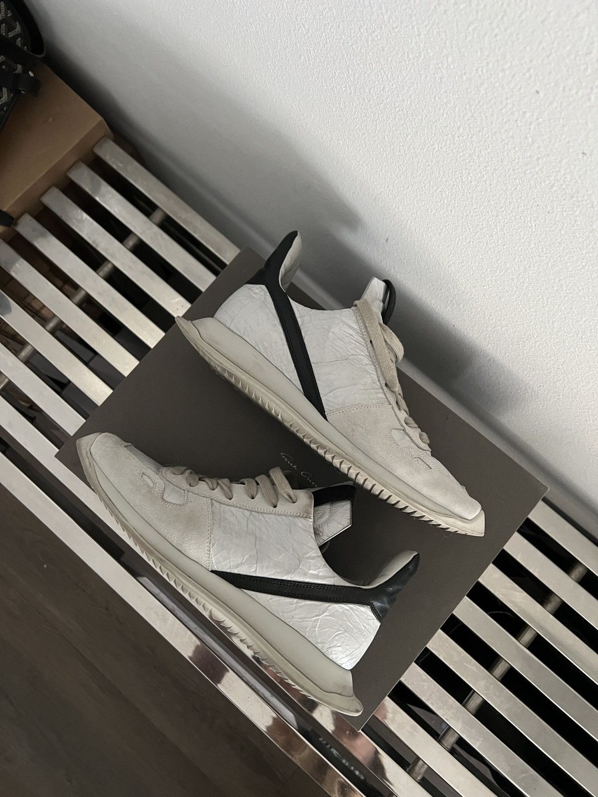 Rick Owens Phlegethon Maximal Runner low-top sneakers (RARE) Size US 7.5 / EU 40-41 - 3 Thumbnail
