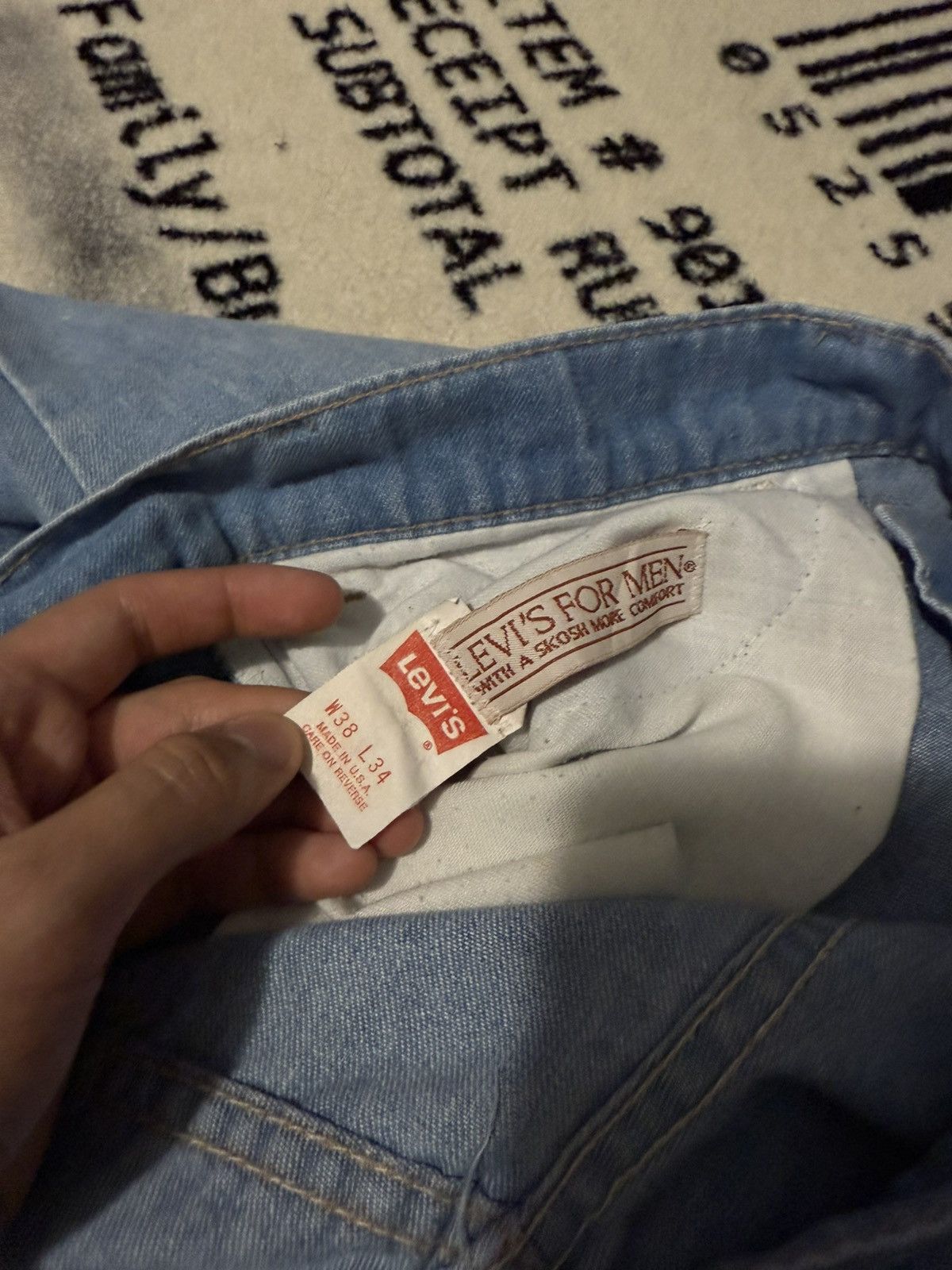 Levi's × Vintage Vintage orange tab Levi’s Size US 38 / EU 54 - 3 Thumbnail