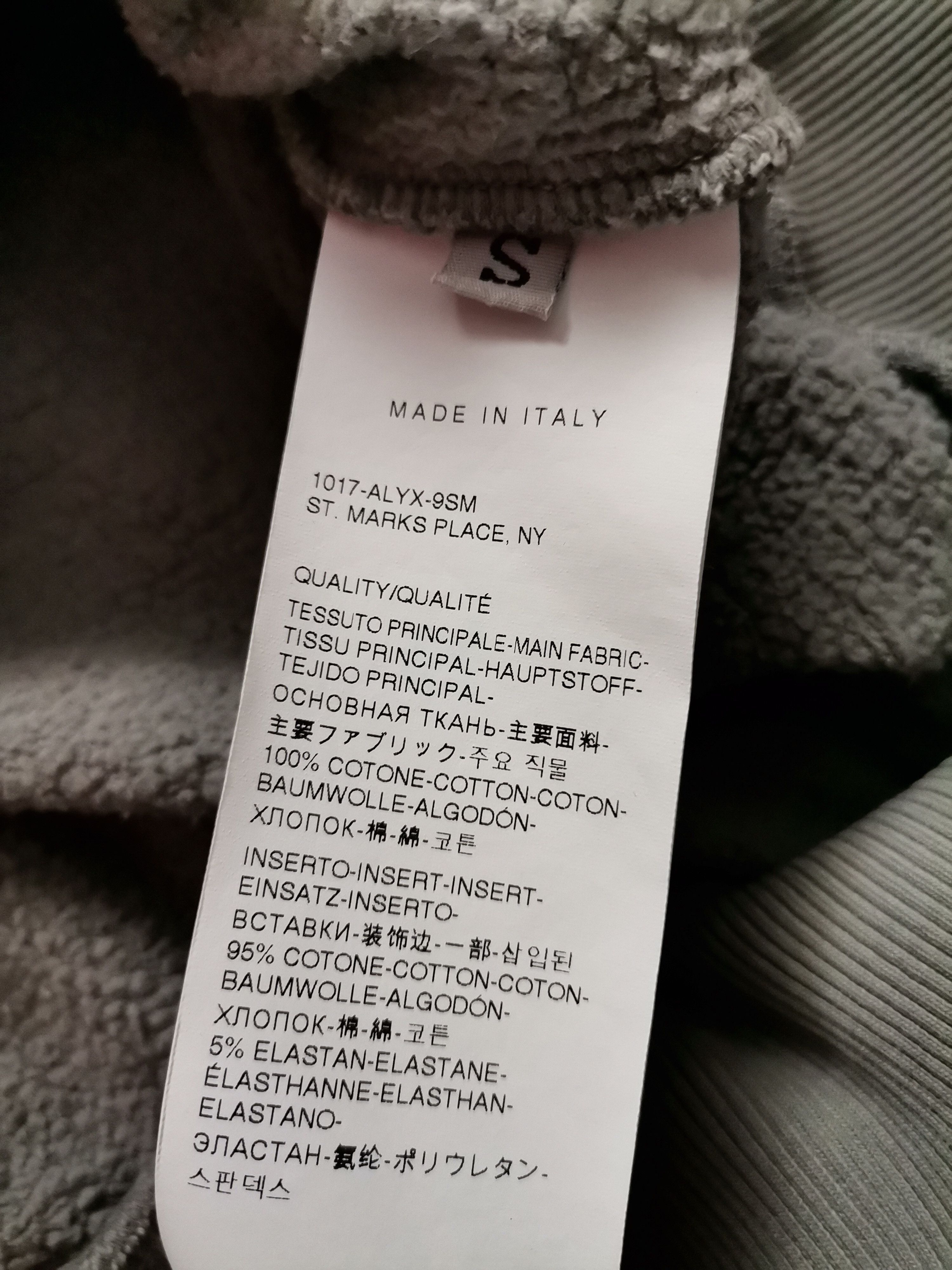 1017 ALYX 9SM 1017 ALYX 9SM Oversized Sweatshirt Size US S / EU 44-46 / 1 - 3 Thumbnail