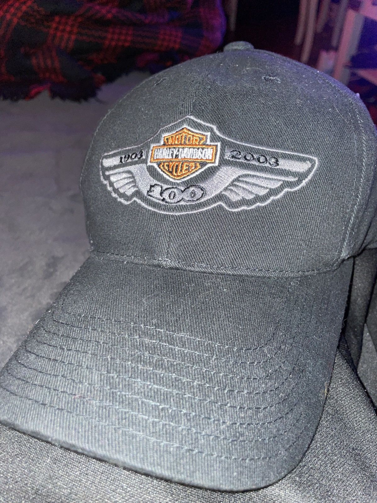 Harley Davidson Harley Davidson 100th Anniversary Cap - New Size ONE SIZE - 1 Thumbnail