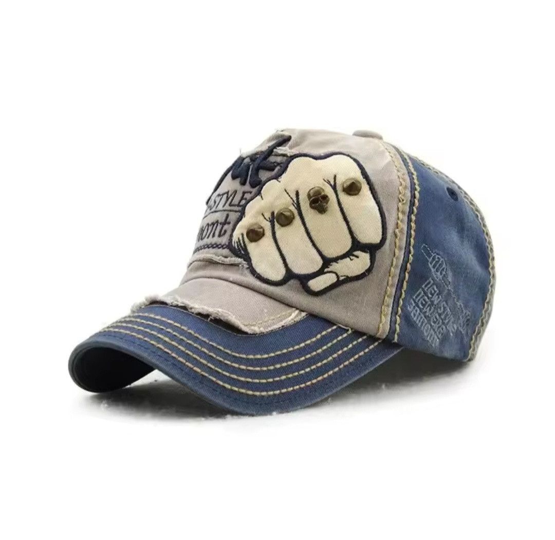 Other Custom Blue Baseball Cap Size ONE SIZE - 1 Preview