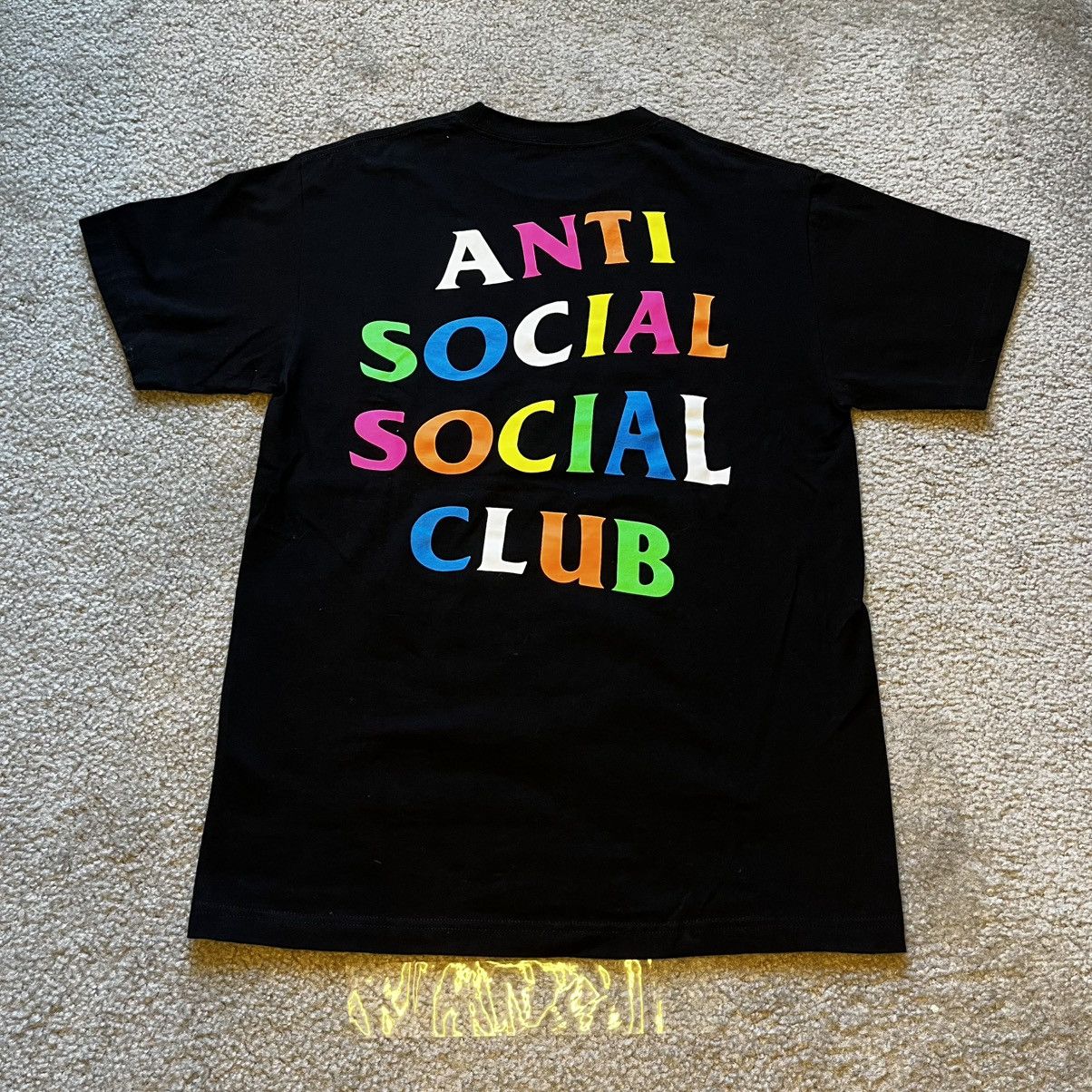 Anti Social Social Club Anti Social Social Club Rainbow Tee Size US M / EU 48-50 / 2 - 2 Thumbnail