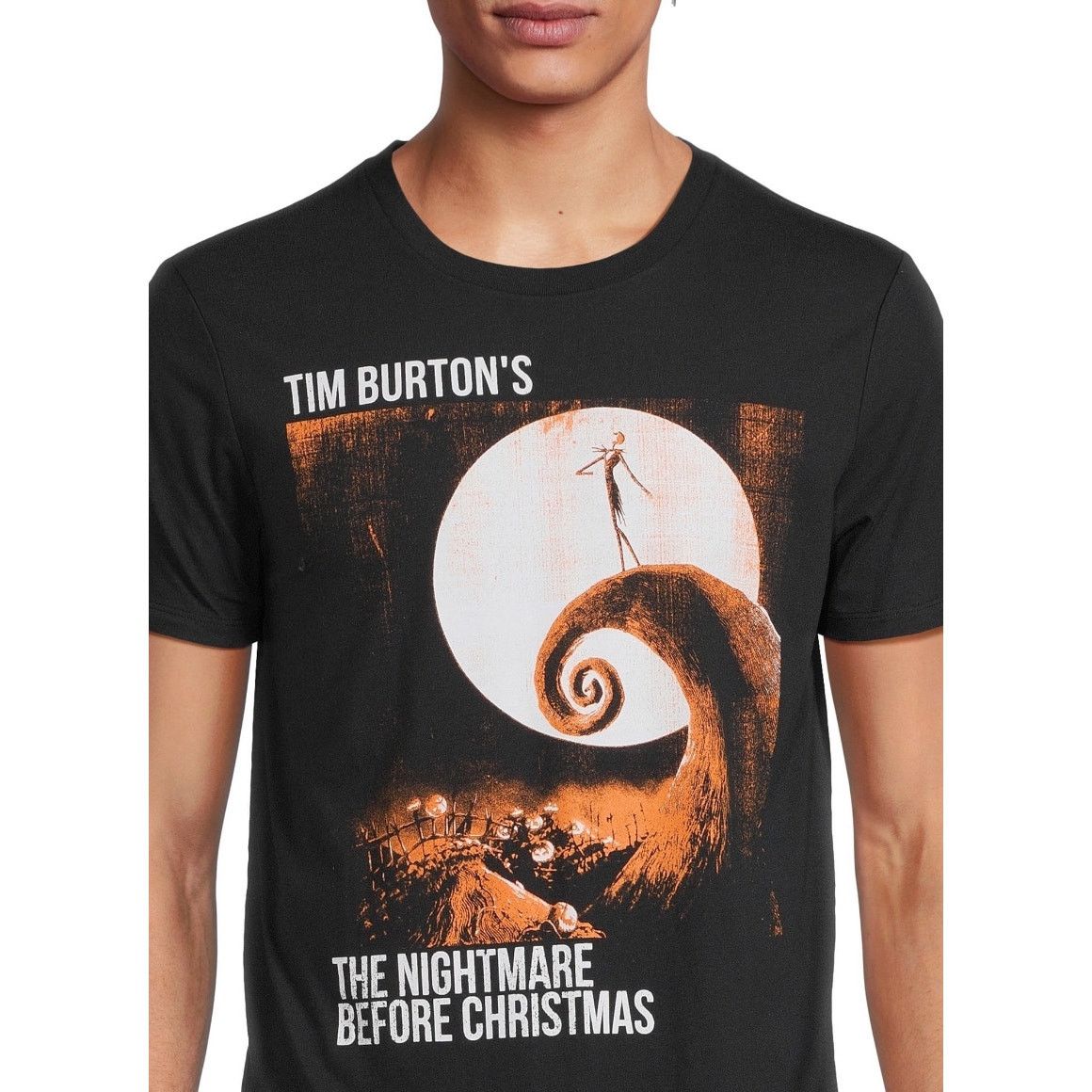 Disney Tim Burton’s The Nightmare Before Christmas Men's T-shirt Size US L / EU 52-54 / 3 - 4 Thumbnail